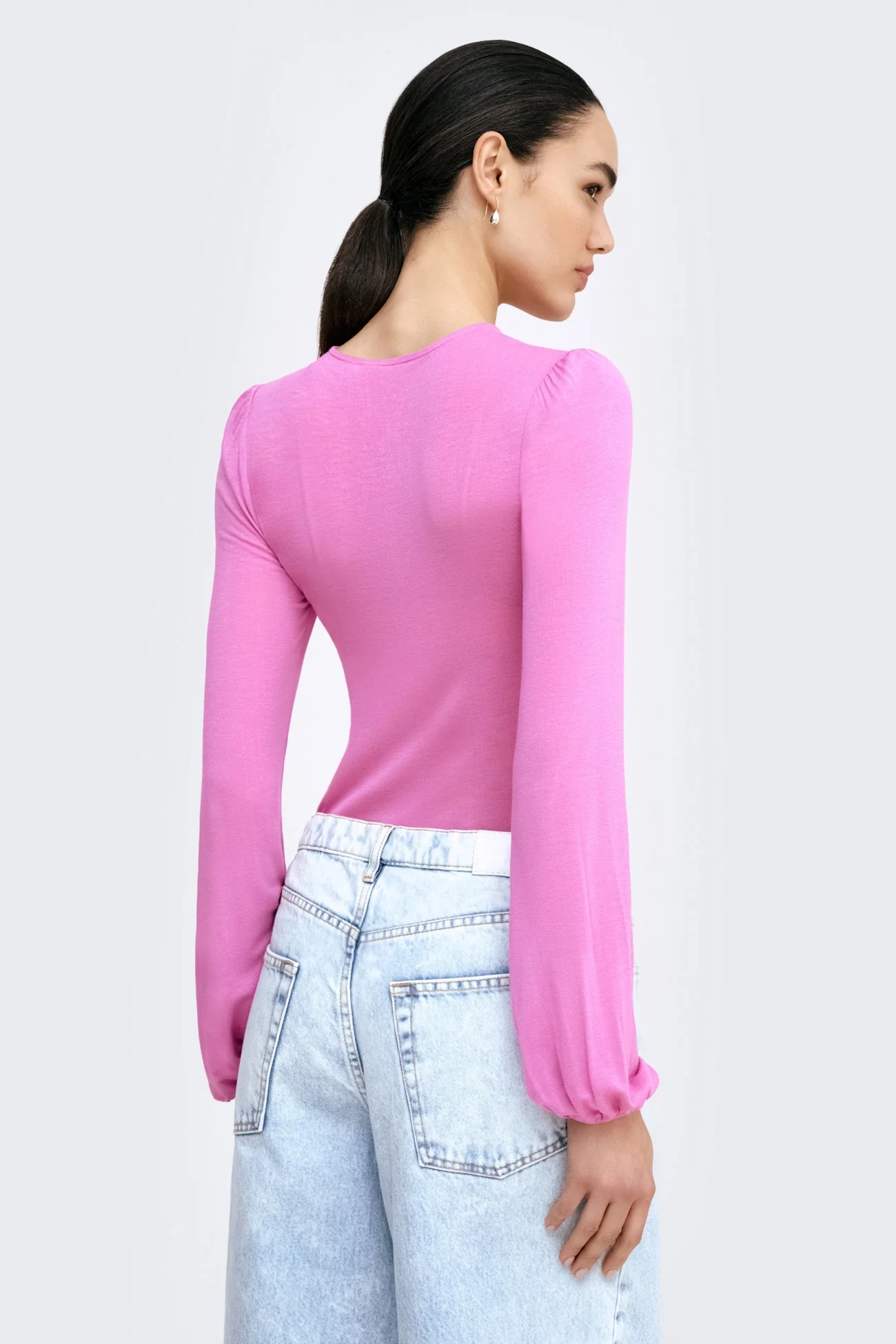 Alex Sheer Top | Black - Image 11