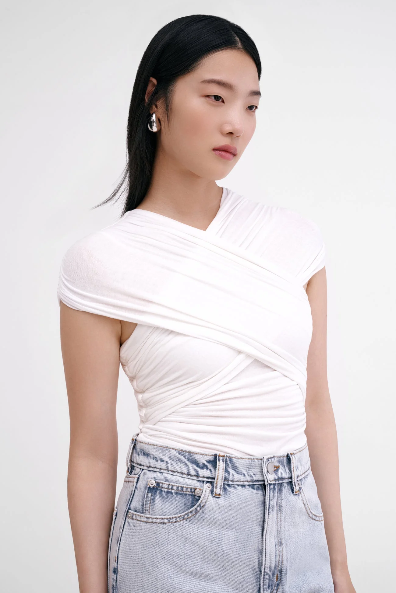 Alyssa Infinity Top | Ice Blue - Image 36