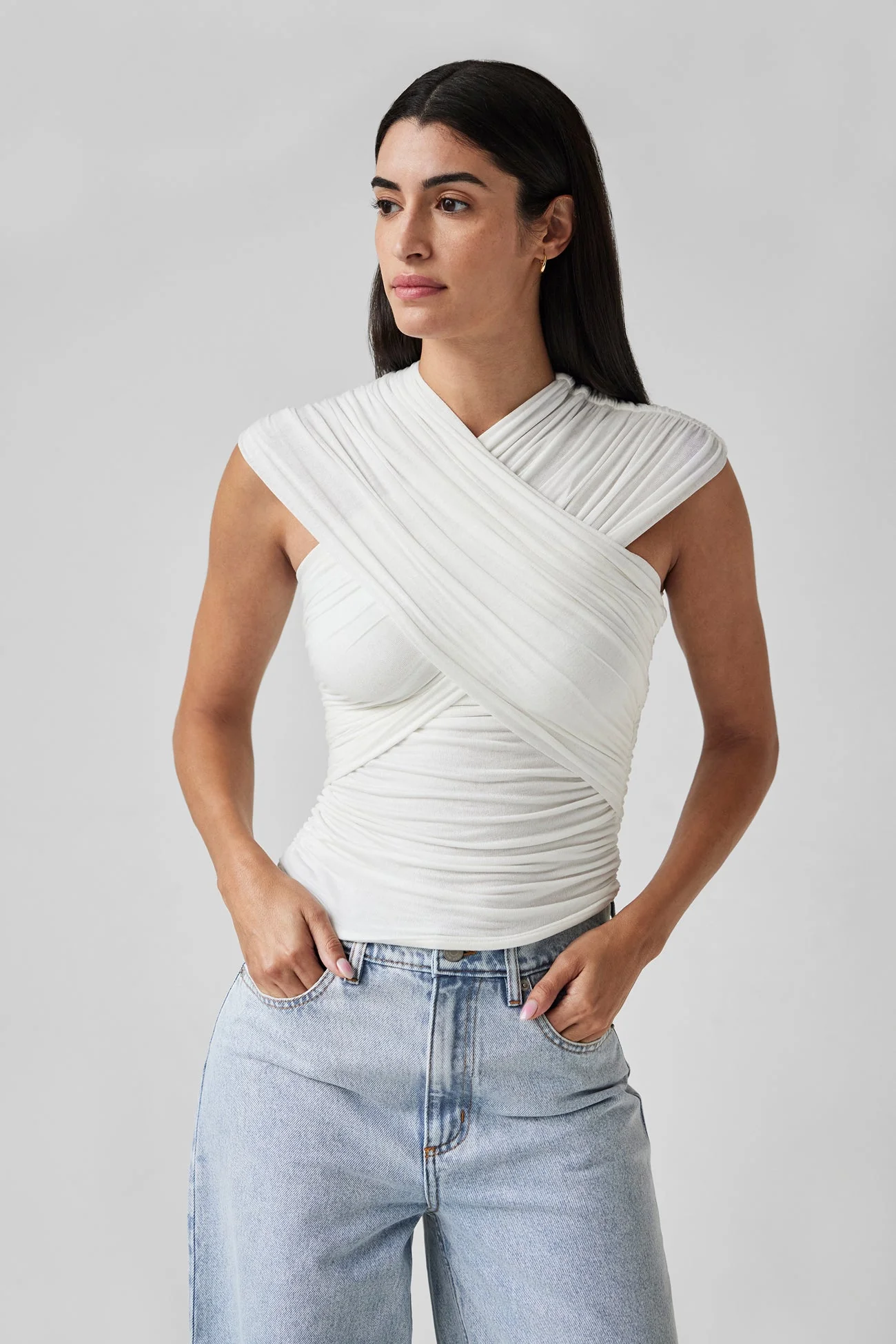 Alyssa Infinity Top | Ice Blue - Image 45