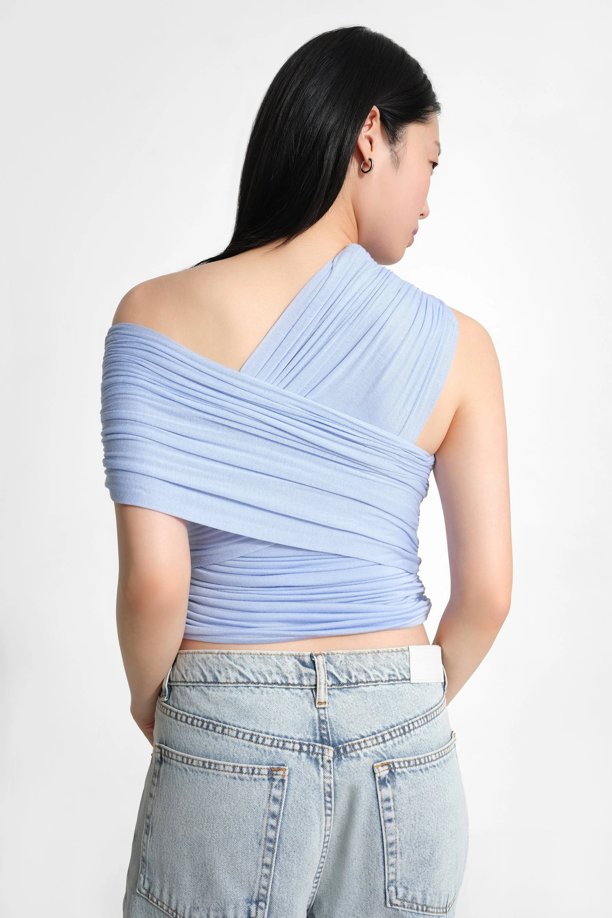 Alyssa Infinity Top | Ice Blue - Image 5