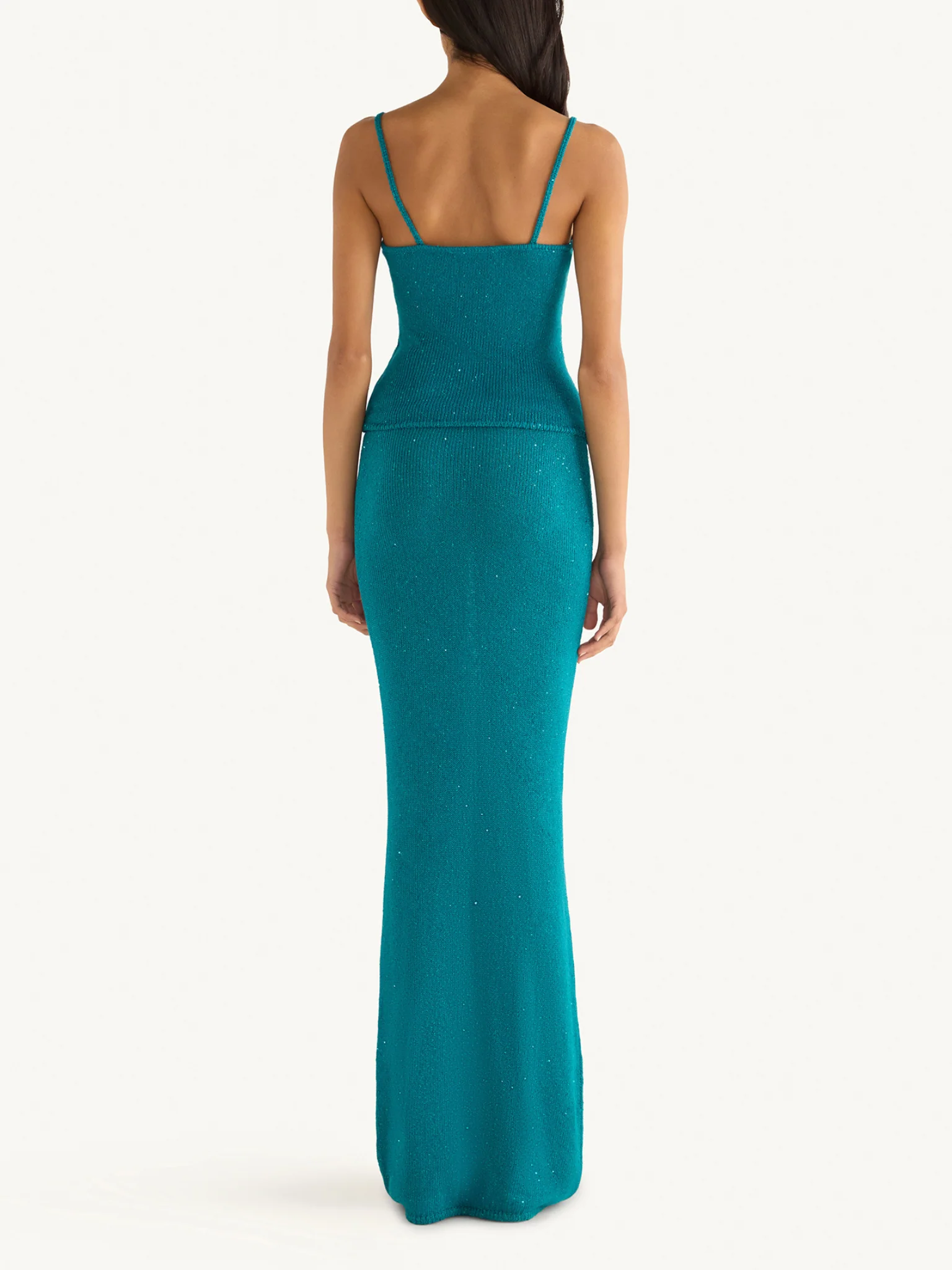 Carolina Camisole | Palm Green Sequin - Image 4