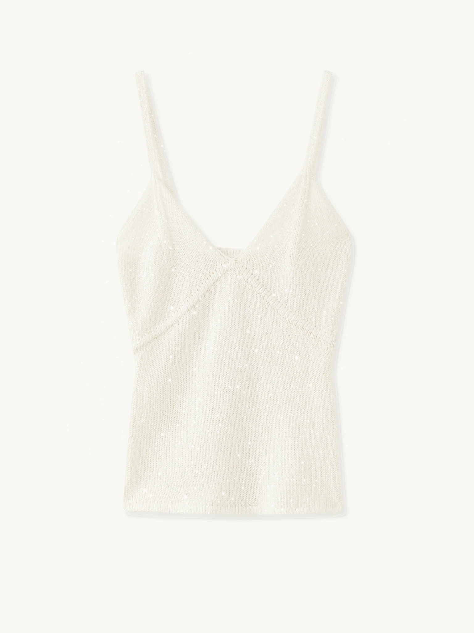 Carolina Camisole | Star White Sequin