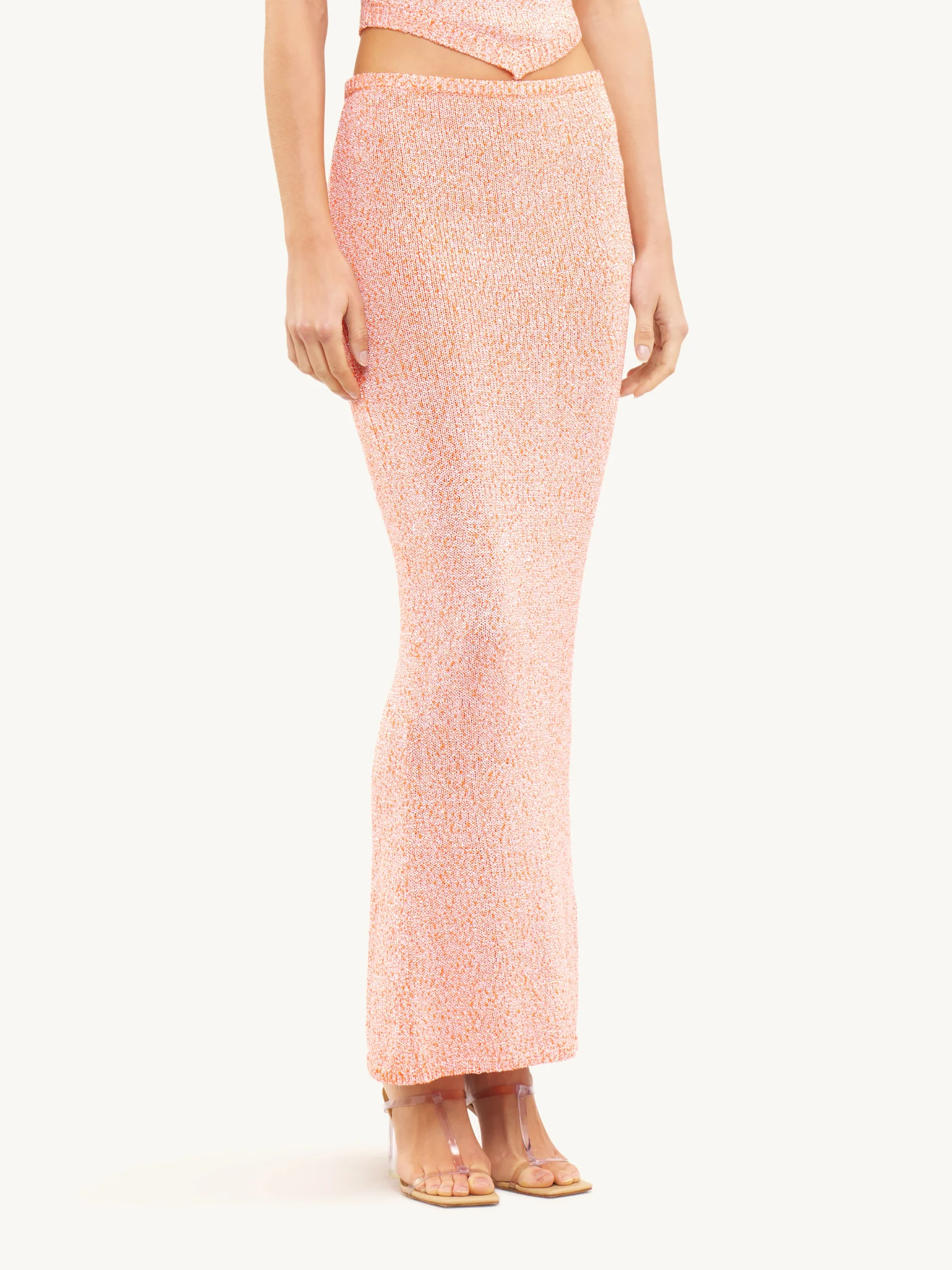 Carolina Skirt | Peach Sequin - Image 5