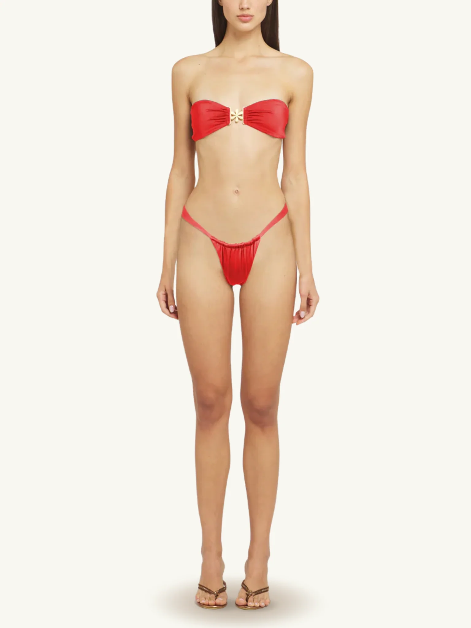 Frida Bikini Bottom | Cherry Red - Image 2