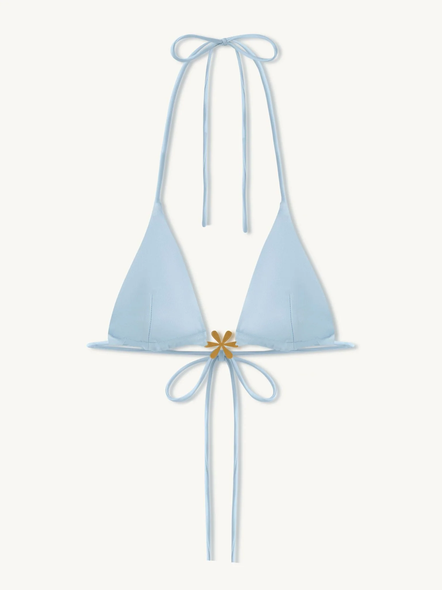 Juliana Bikini Top | Sky Blue Sequin