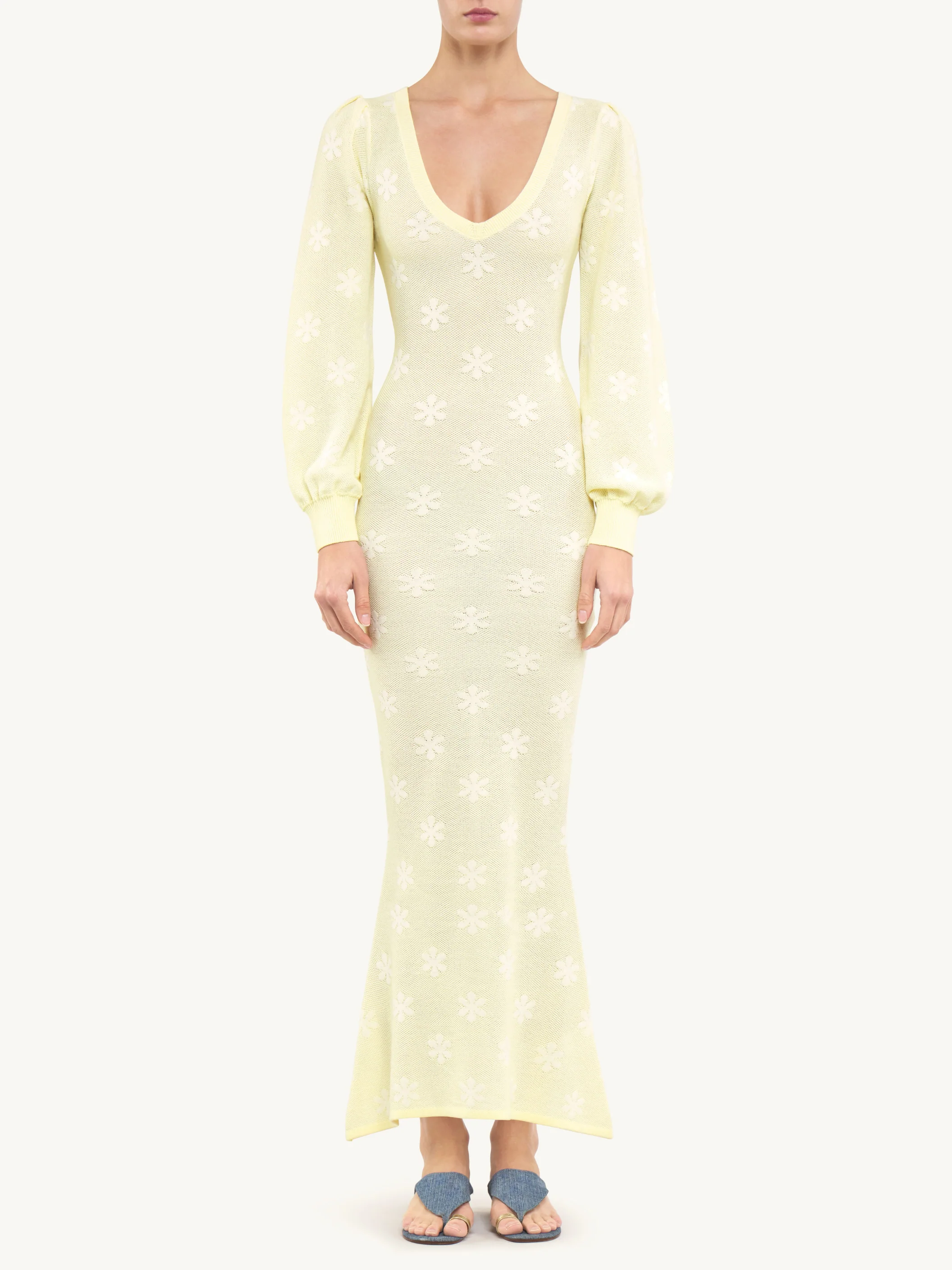 Lorena Dress | Butter Creme - Image 2