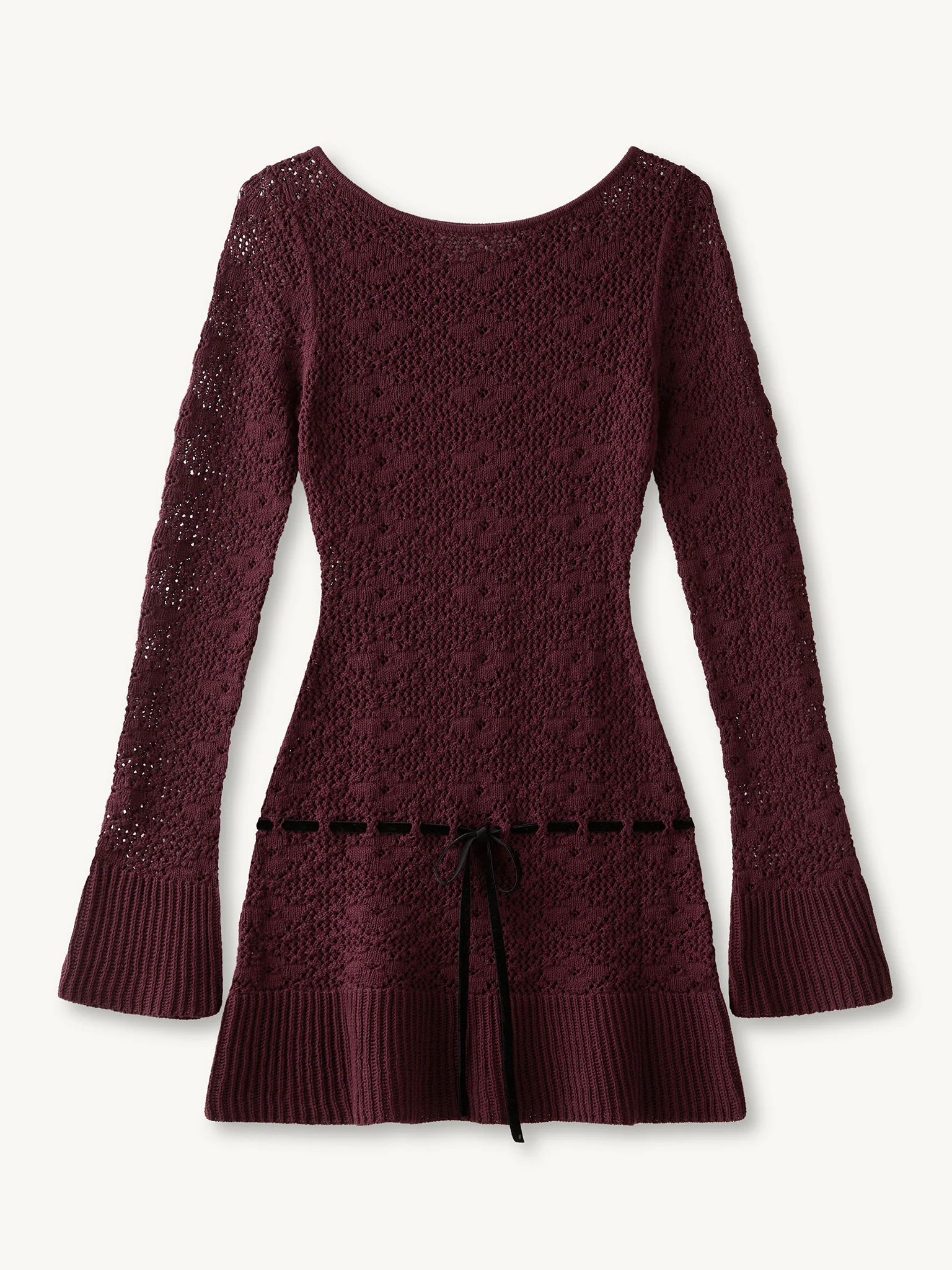 Vivienne Long Sleeve Mini Dress | Port
