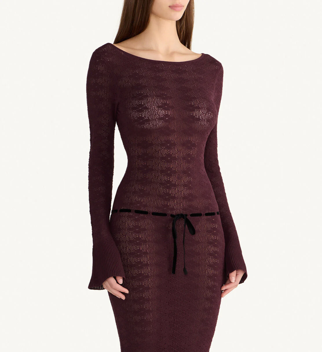 Vivienne Maxi Dress | Port - Image 4