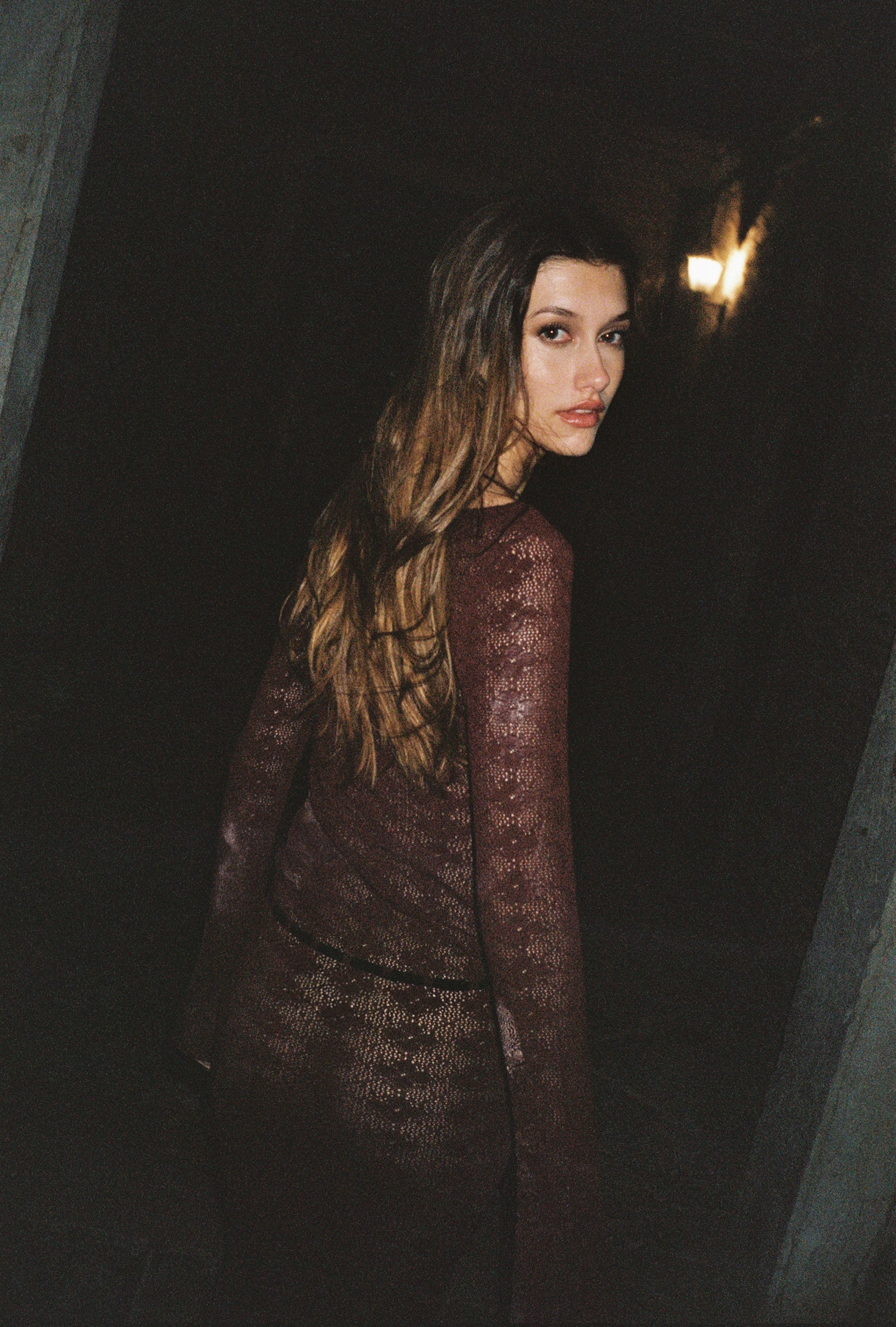 Vivienne Maxi Dress | Port - Image 6
