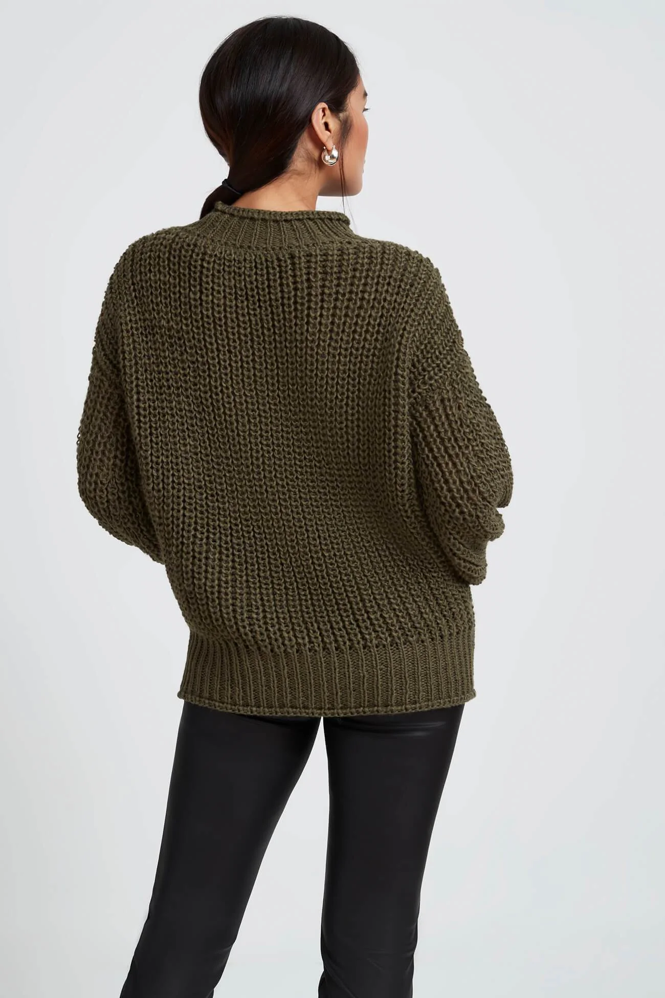 Audrey Sweater | Olive - Image 4