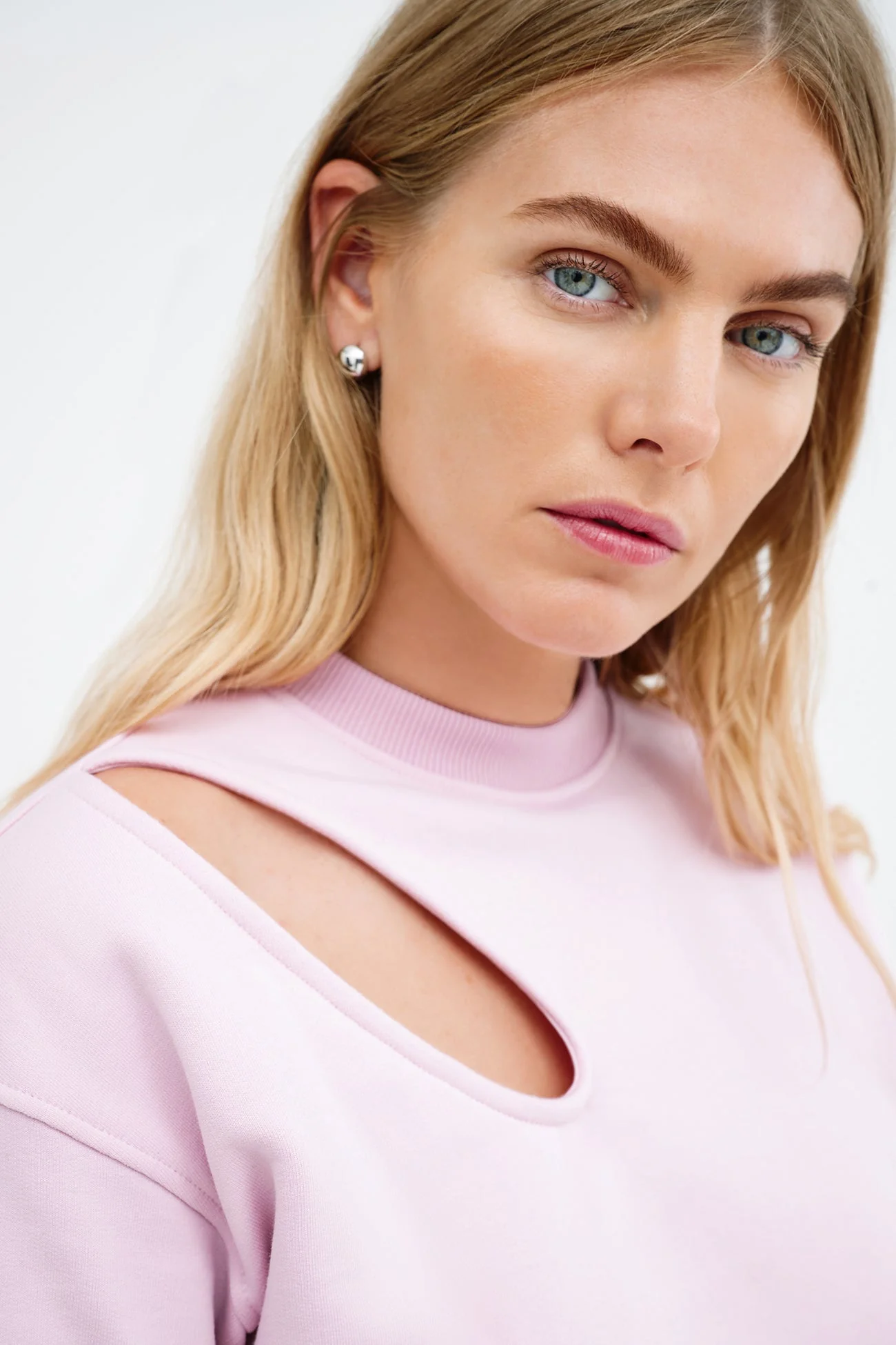 Bartlett Cutout Sweatshirt | Pink - Image 2