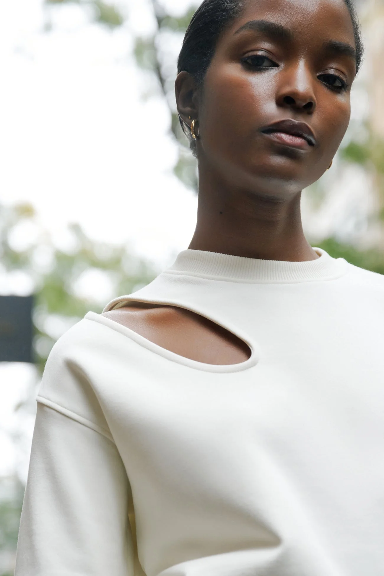 Bartlett Cutout Sweatshirt | Pink - Image 7