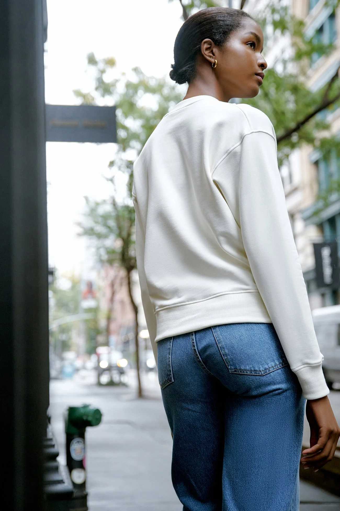 Bartlett Cutout Sweatshirt | Pink - Image 9