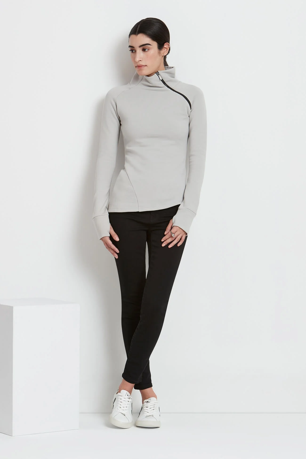 Brie Sweatshirt | Cream - Image 16