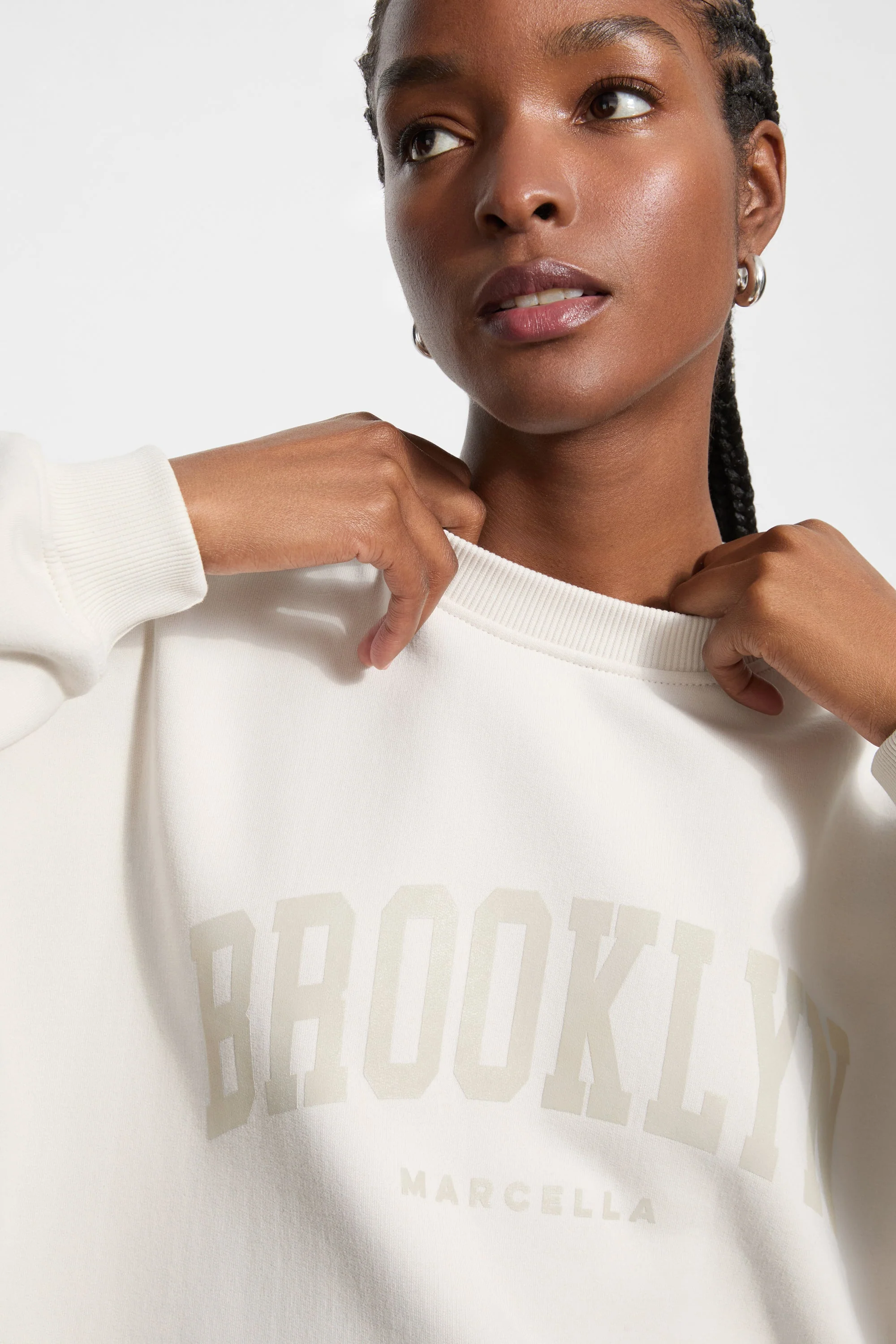 Brooklyn Sweatshirt | Cream - Image 2