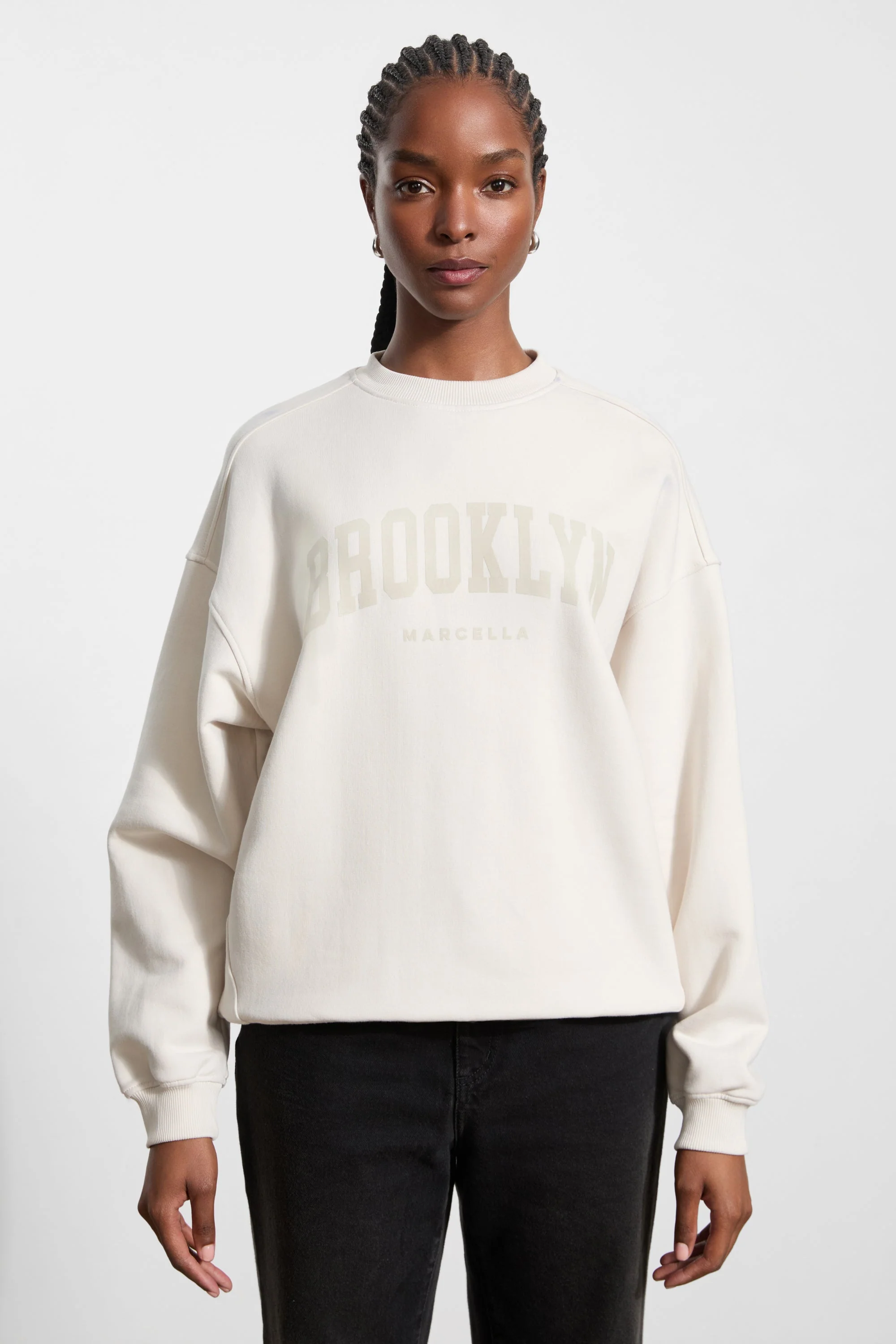 Brooklyn Sweatshirt | Cream - Image 4