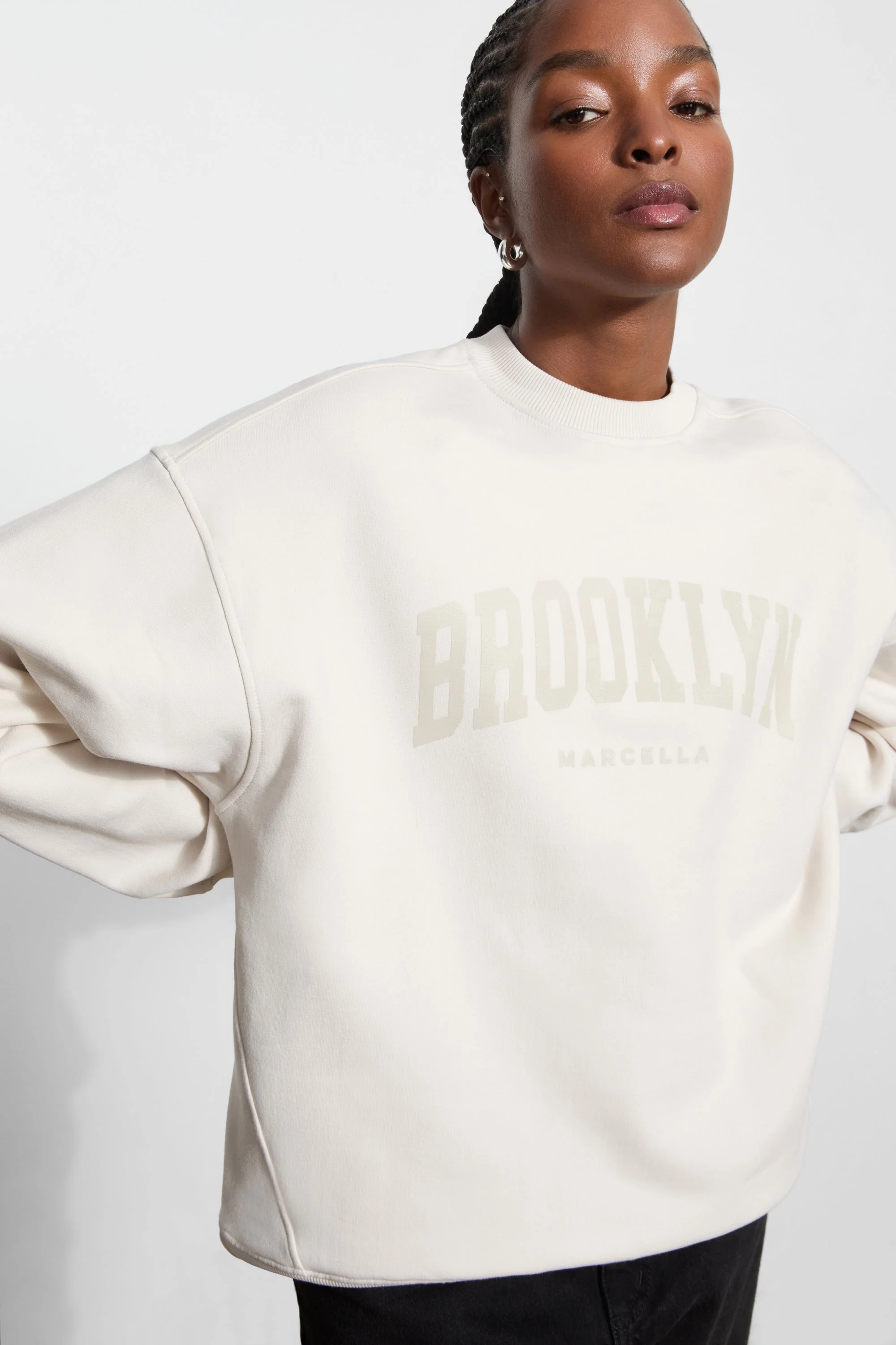 Brooklyn Sweatshirt | Cream - Image 5