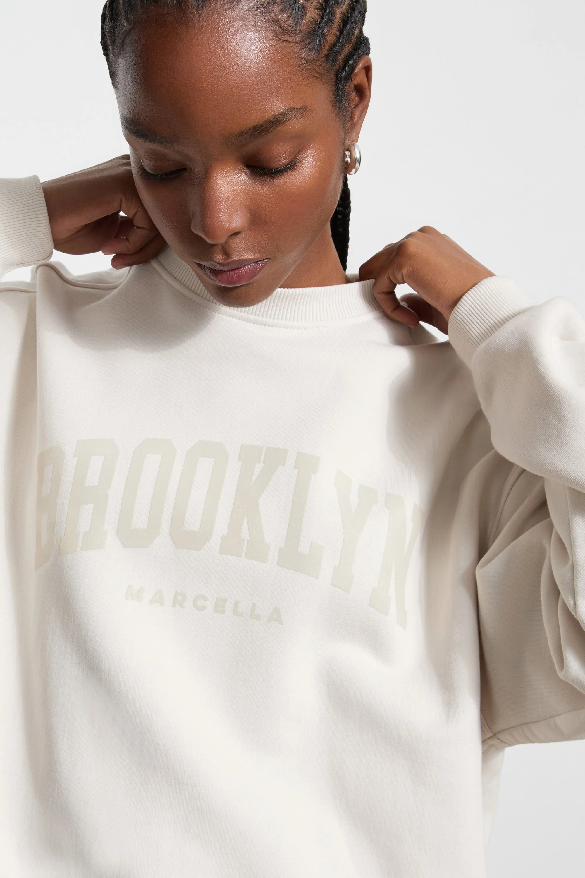 Brooklyn Sweatshirt | Cream - Image 6