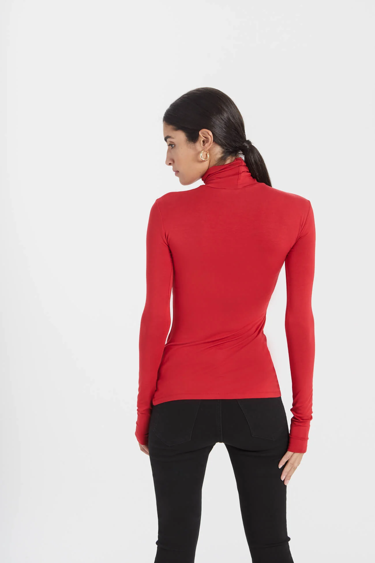 Dahlia Top | Red - Image 5