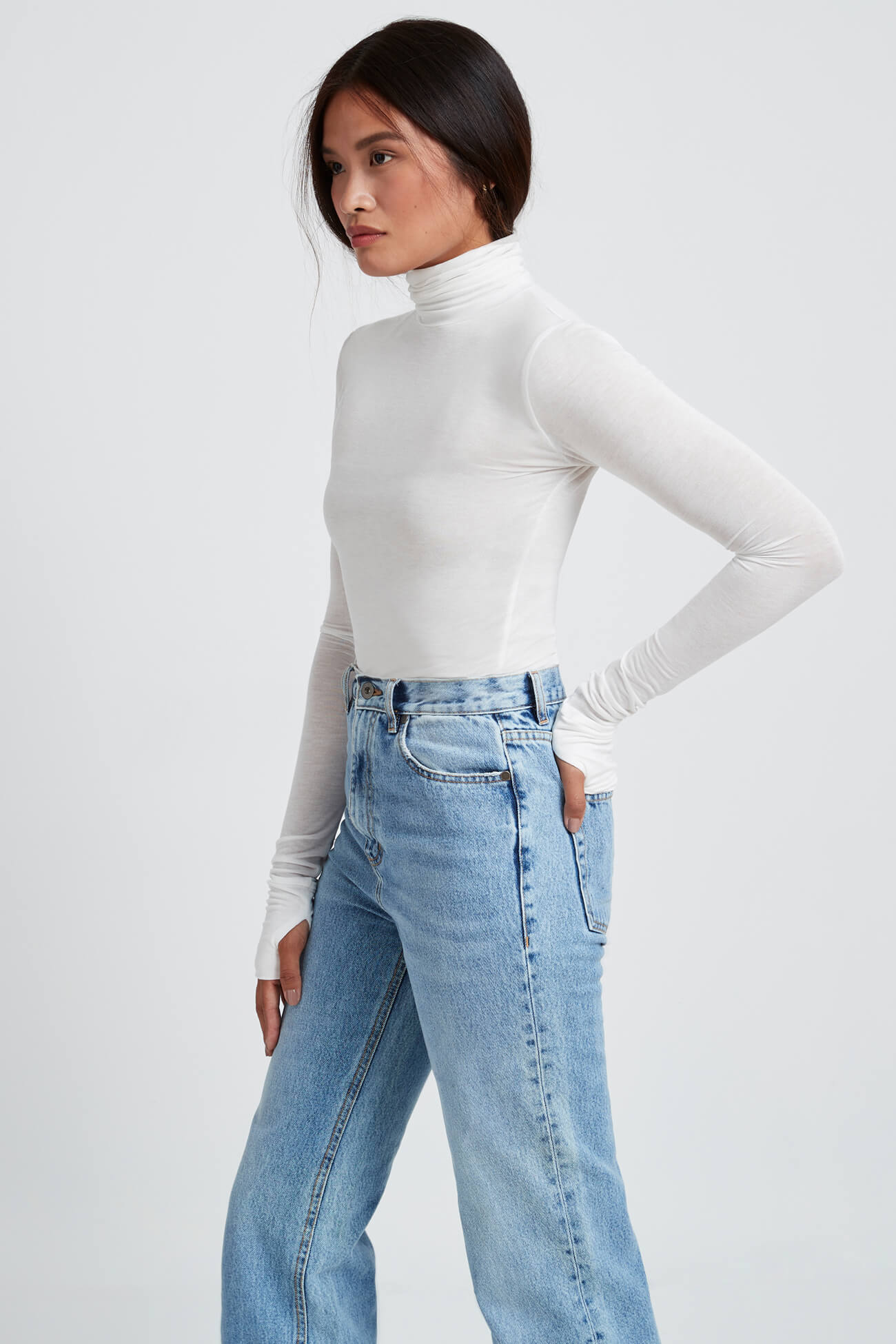 Eloise Sheer Turtleneck | Multiple Colors - Image 53