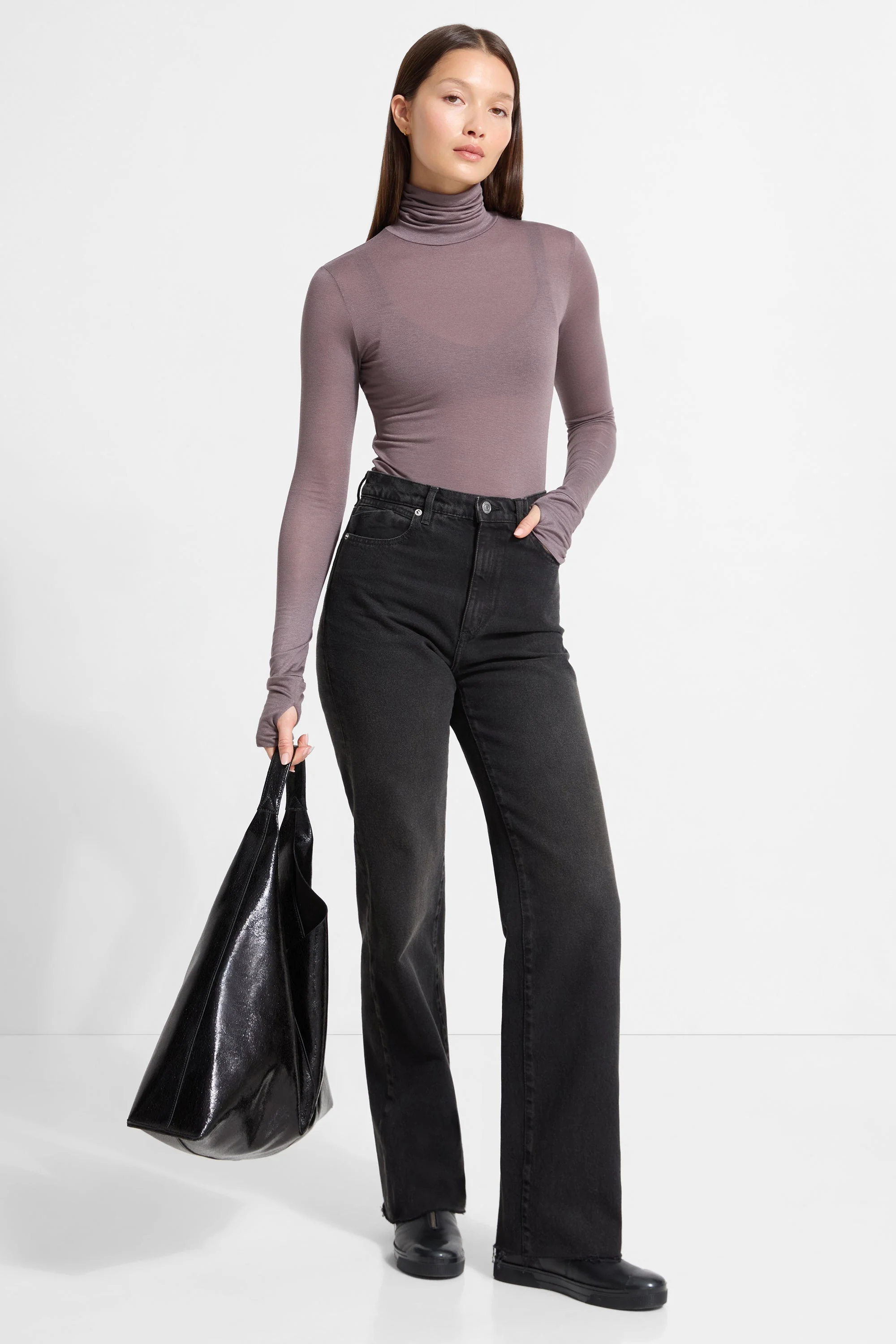 Eloise Sheer Turtleneck | Multiple Colors - Image 61