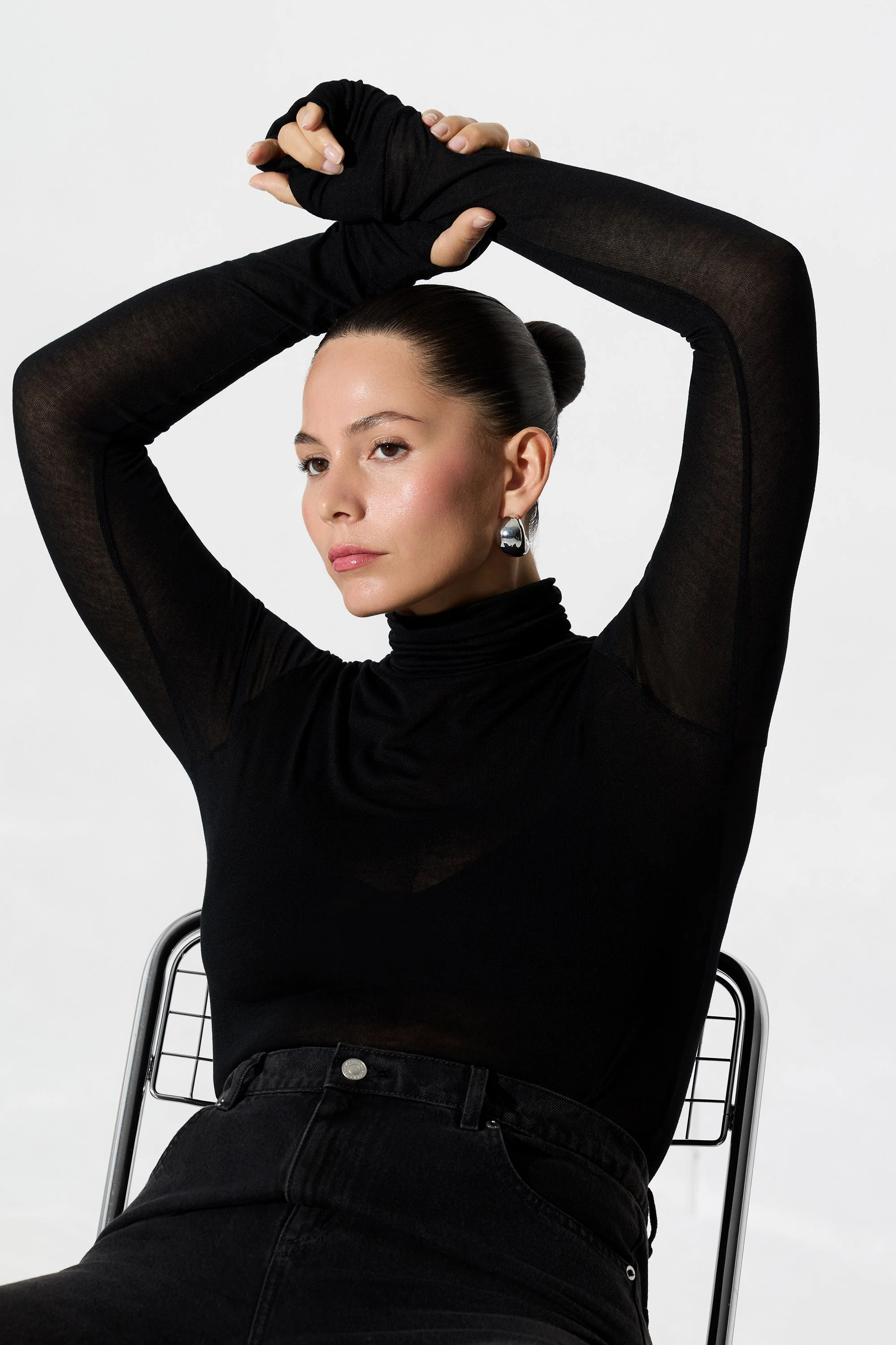 Eloise Sheer Turtleneck | Multiple Colors - Image 72