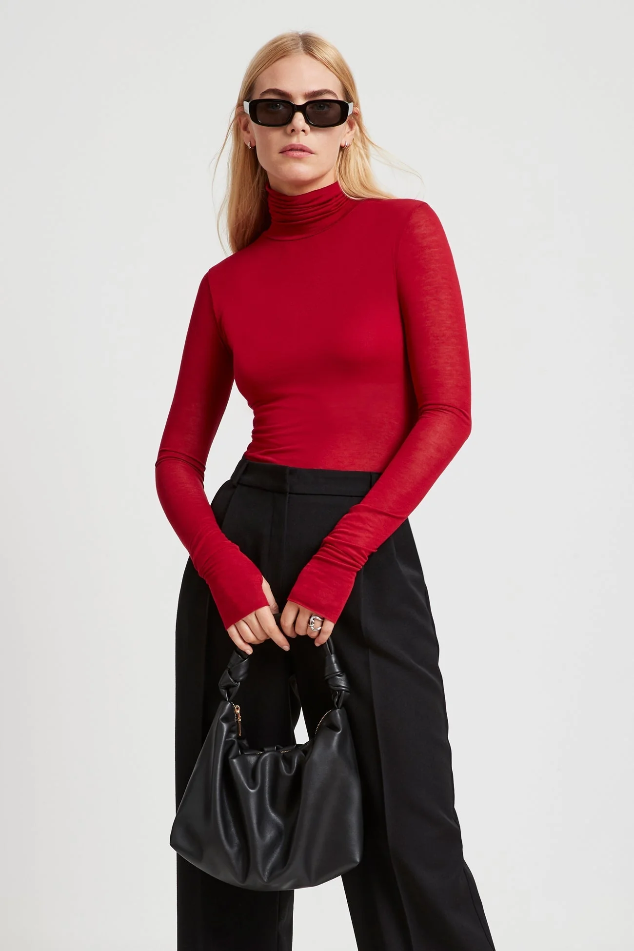 Eloise Sheer Turtleneck | Multiple Colors - Image 82
