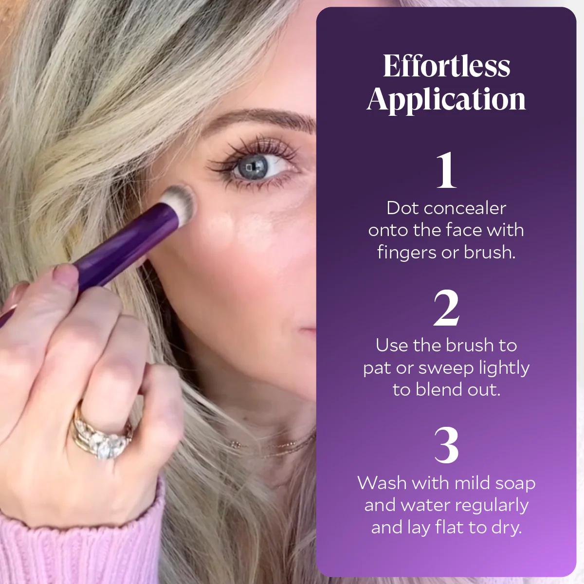 Contoured Concealer Brush - Image 5