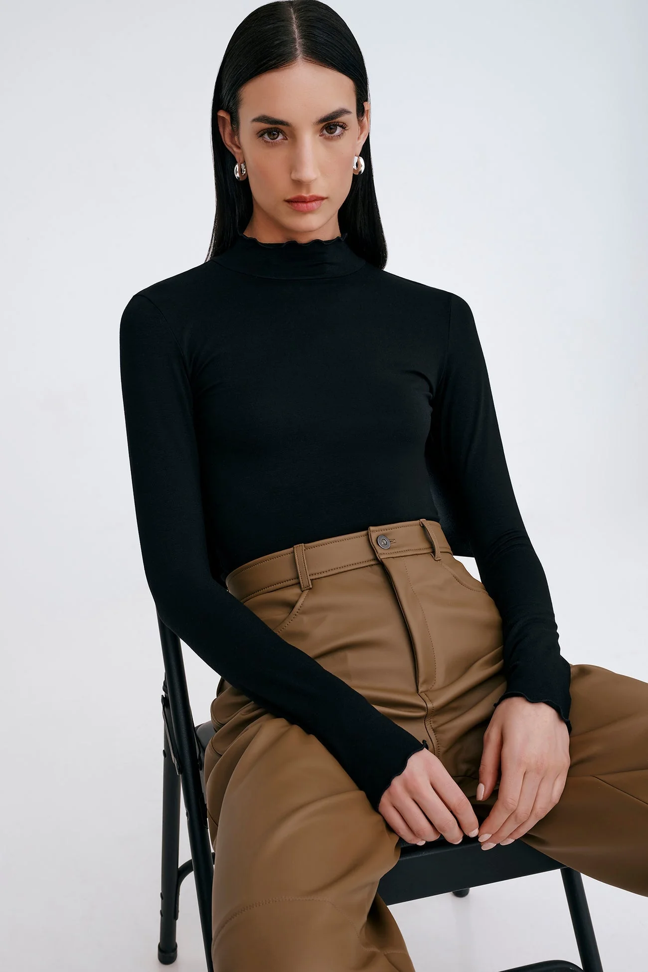 Forsythe Turtleneck | Hot Pink - Image 11