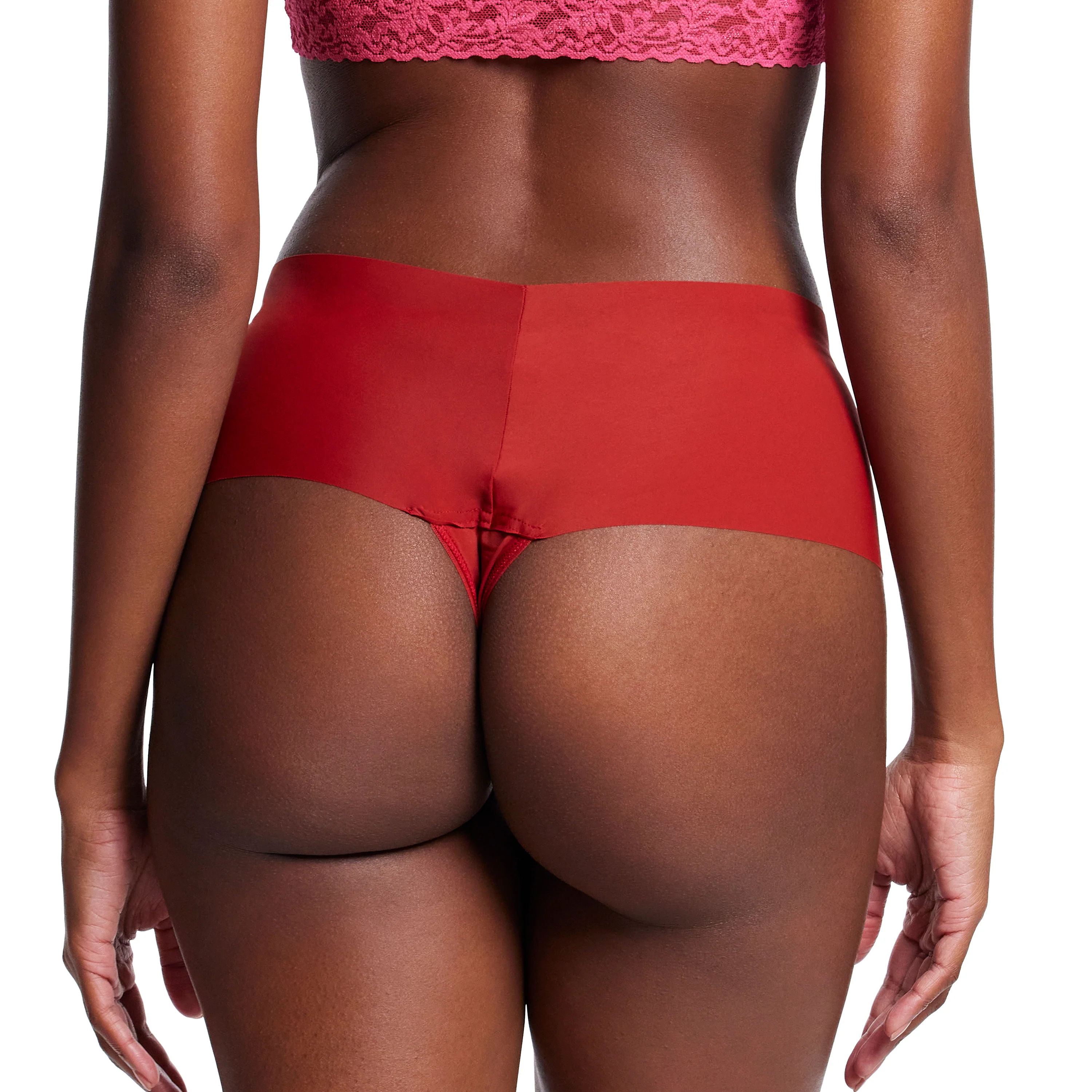 BreatheSoft Hi-Rise Thong | Sundried Tomato (Red) - Image 5