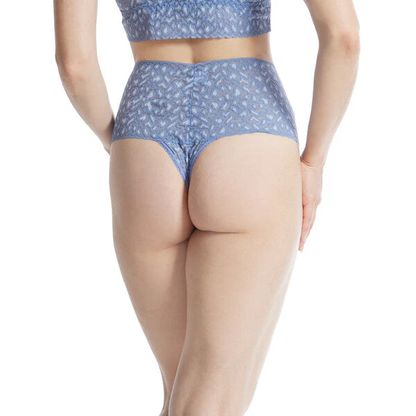 Cross-Dyed Retro Thong | Stonewash Blue/Serenity Blue - Image 3