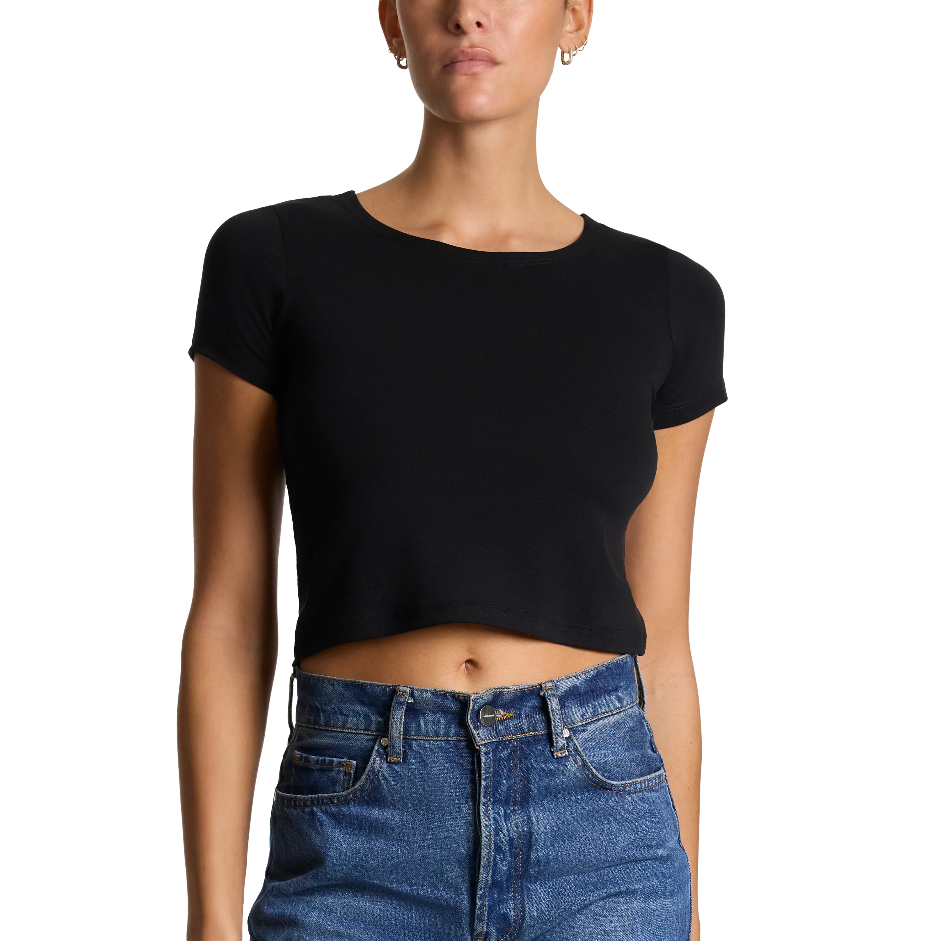 Eco Rx Baby Tee | Black - Image 2