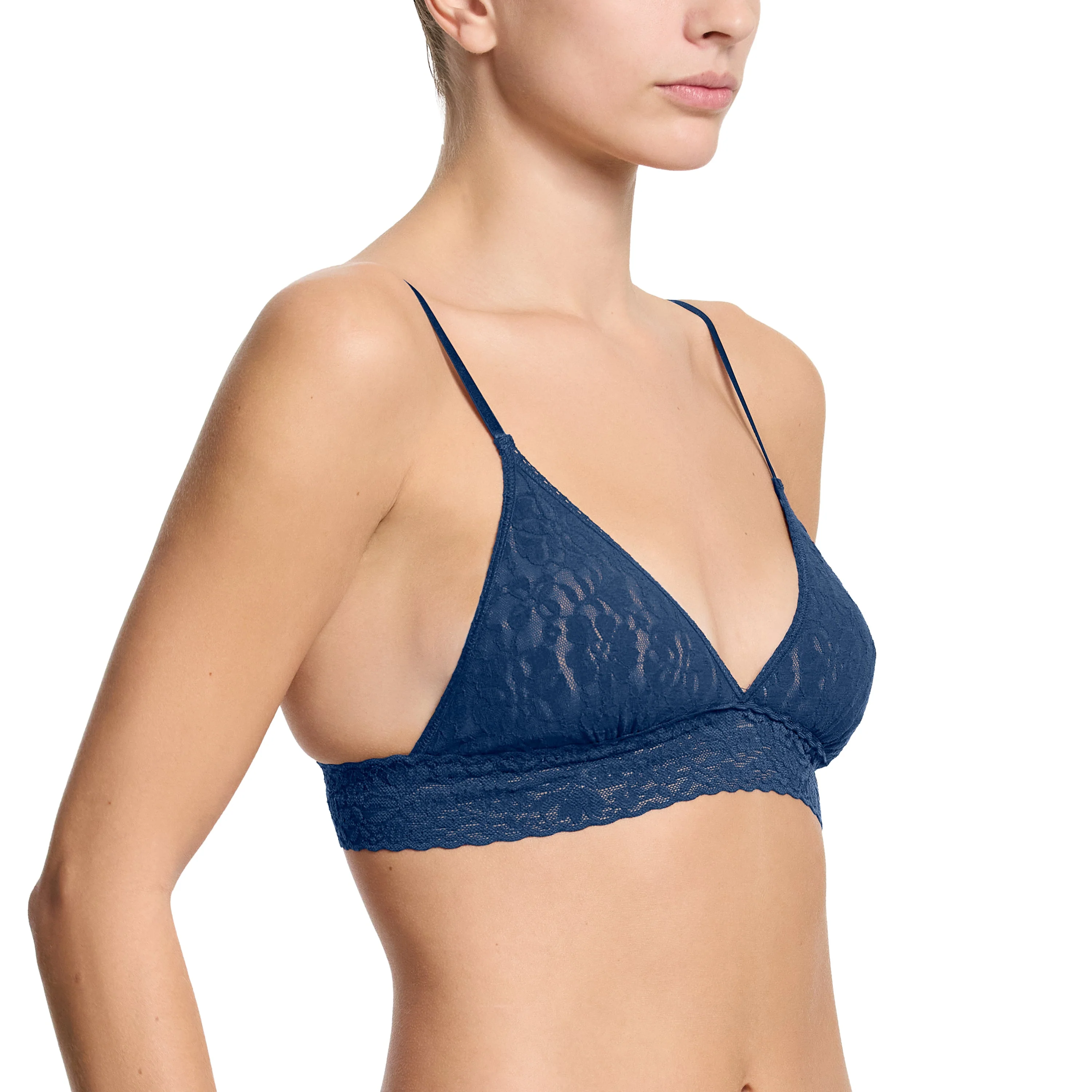 Flora Lace Bralette | Night Owl (Blue) - Image 3
