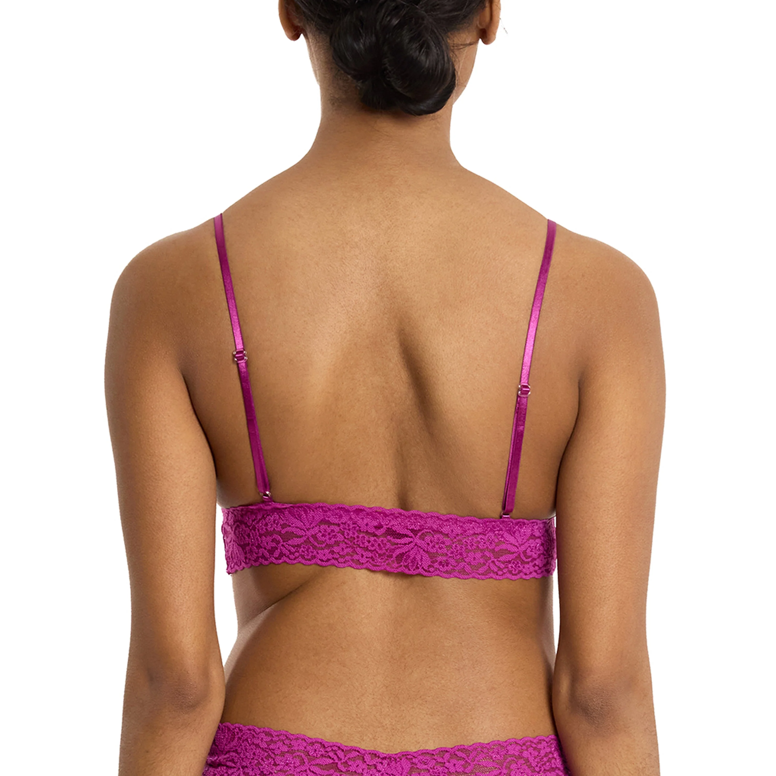 Flora Lace Bralette | Picking Plums (Pink) - Image 4