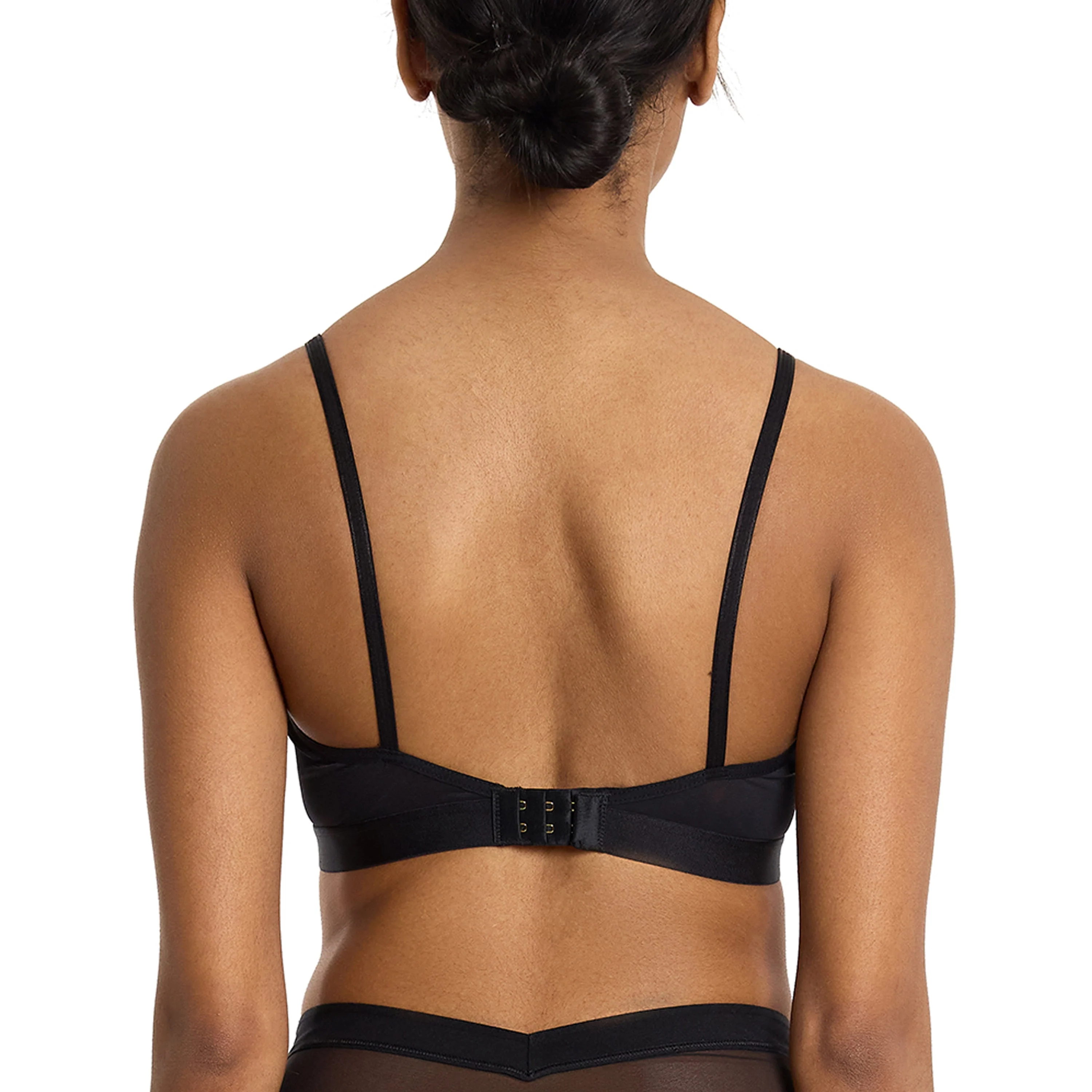 Mesh Triangle Bralette | Black - Image 4