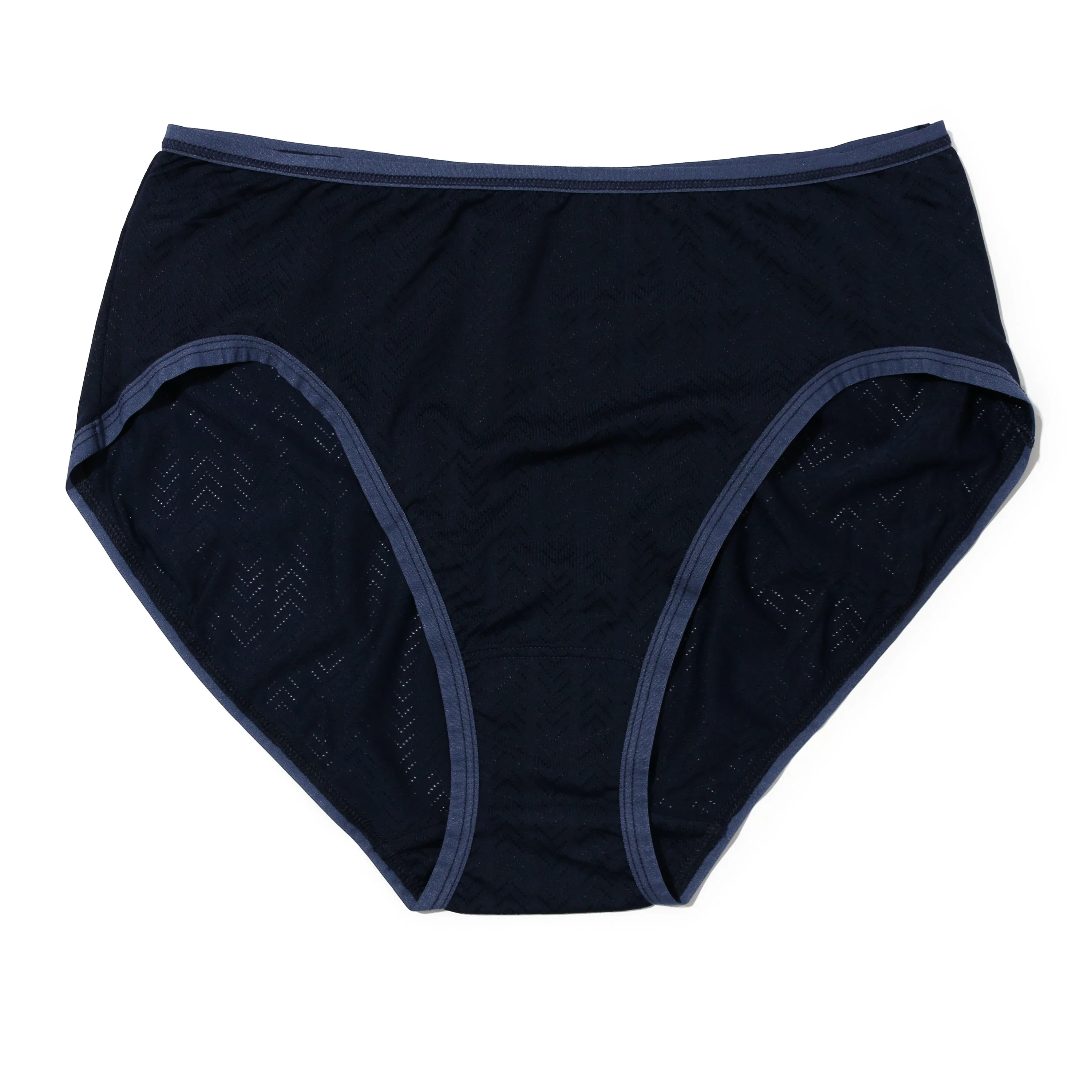 MoveCalm High Waist Brief | Blackberry Crumble/Waterfall Blue - Image 2