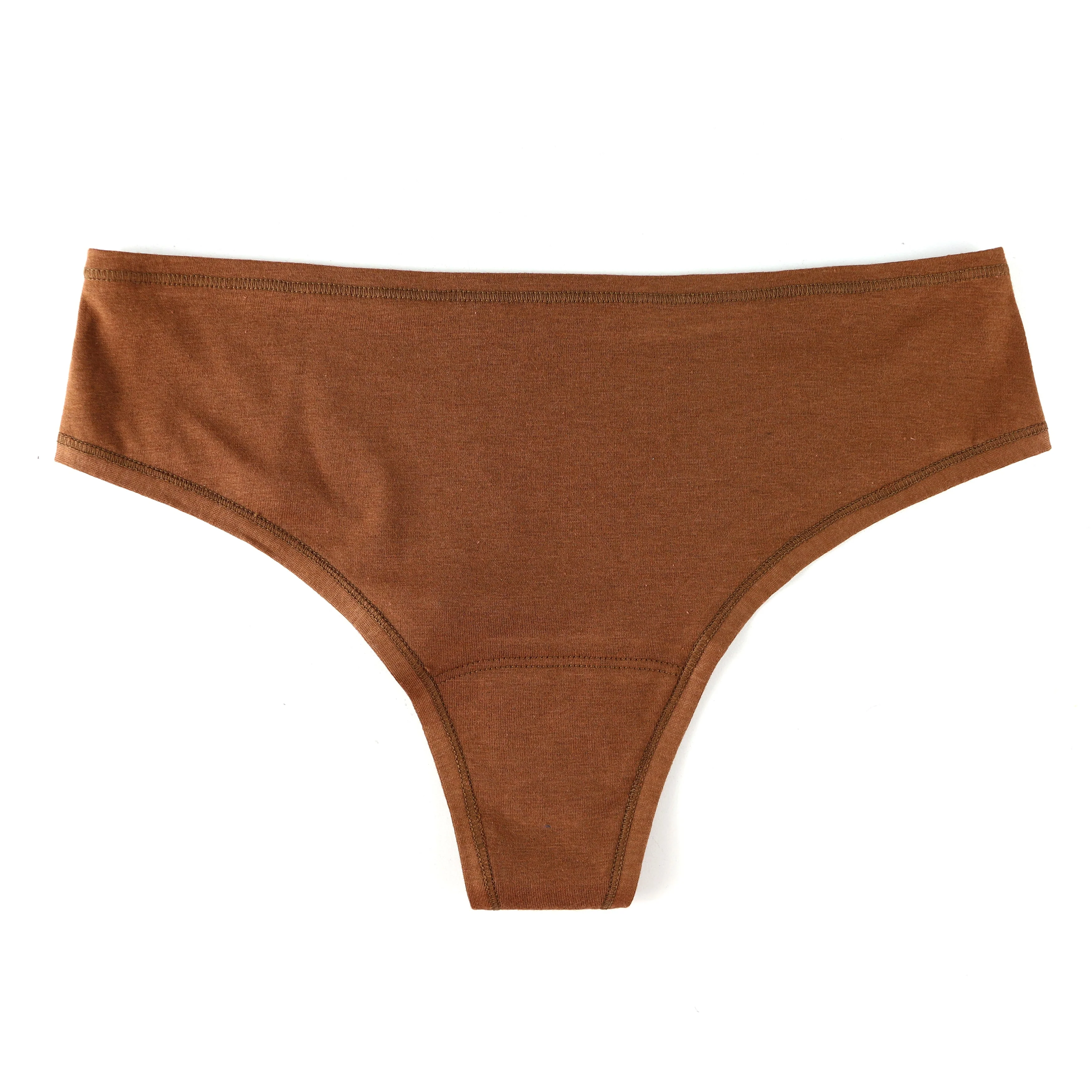 Play Stretch Natural Rise Thong | Macchiato - Image 2