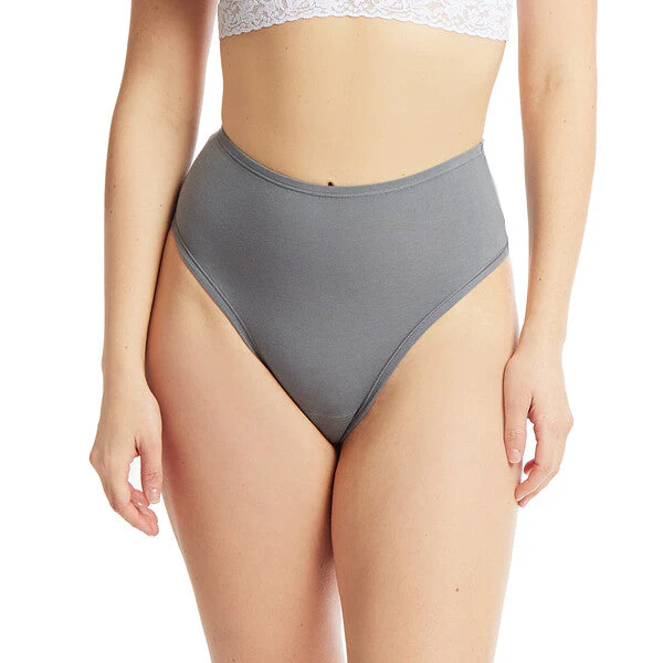 PlayStretch High Rise Thong | So Coal - Image 2