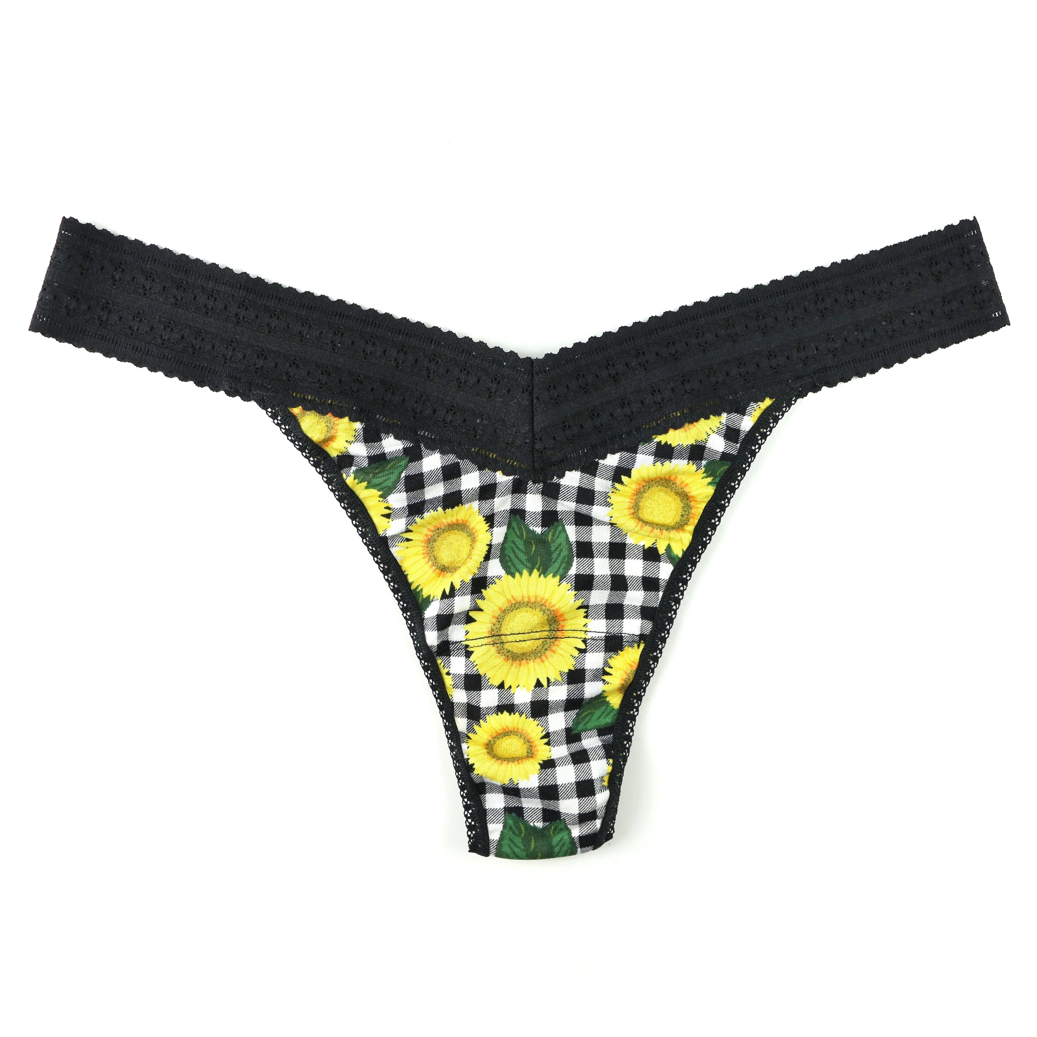 Plus Size DreamEase Modal Original Rise Thong | Fields Of Gold