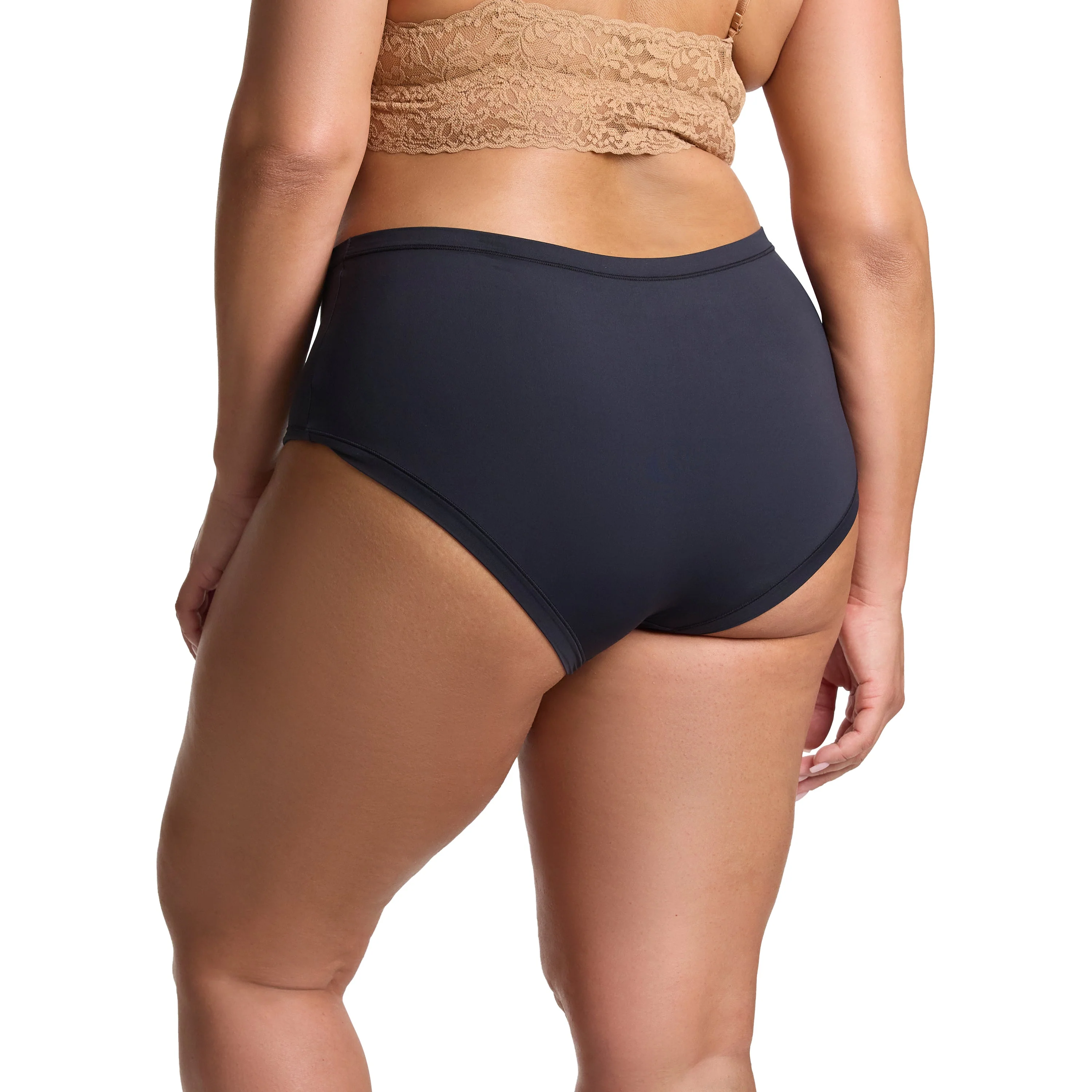 Plus Size YourFit One Size Boyshort | Black - Image 5