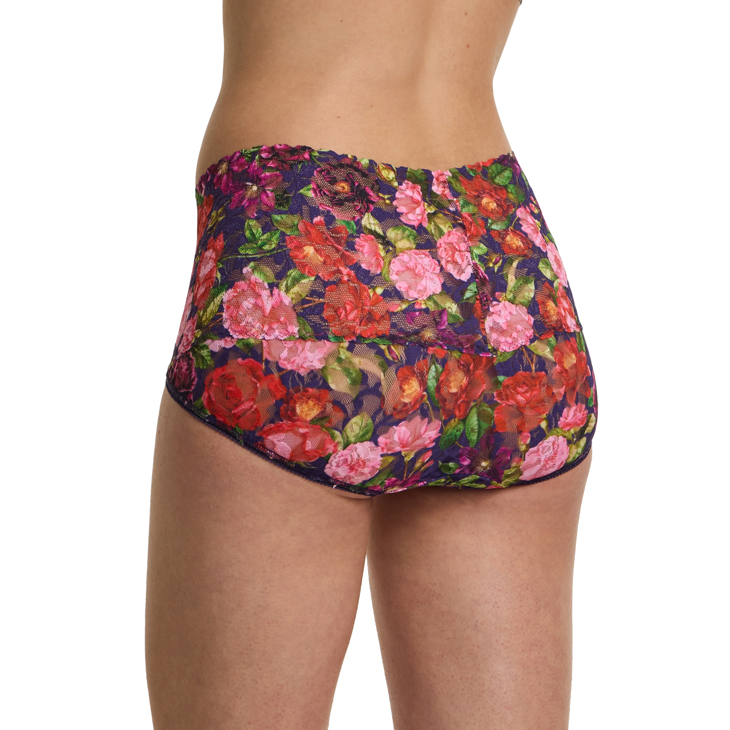 Retro Lace V-Kini | Winters Tale (Navy) - Image 7