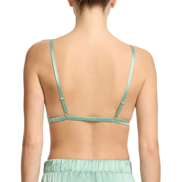 Satin Sleep Bralette | Green Tea - Image 3