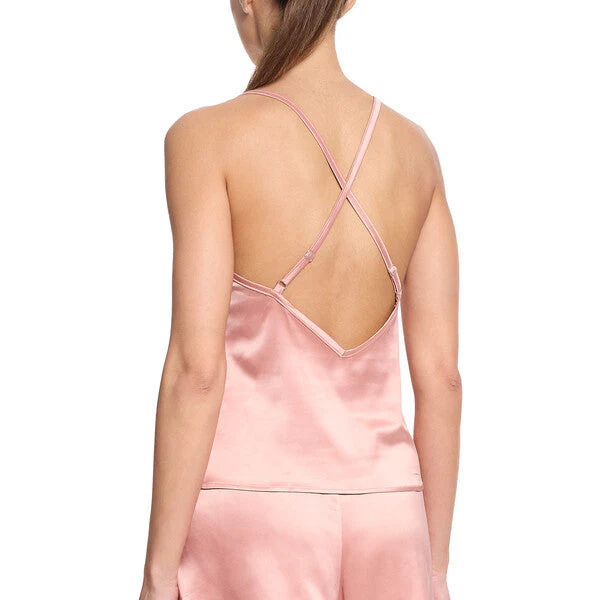 Satin Sleep Cami | Rose Latte - Image 3