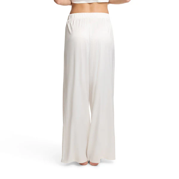 Satin Sleep Pant | Light Ivory - Image 3