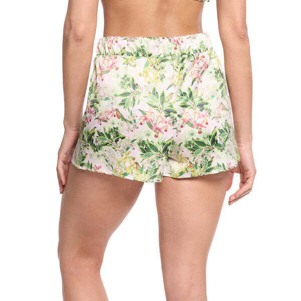 Satin Sleep Short | French Garden - Image 3