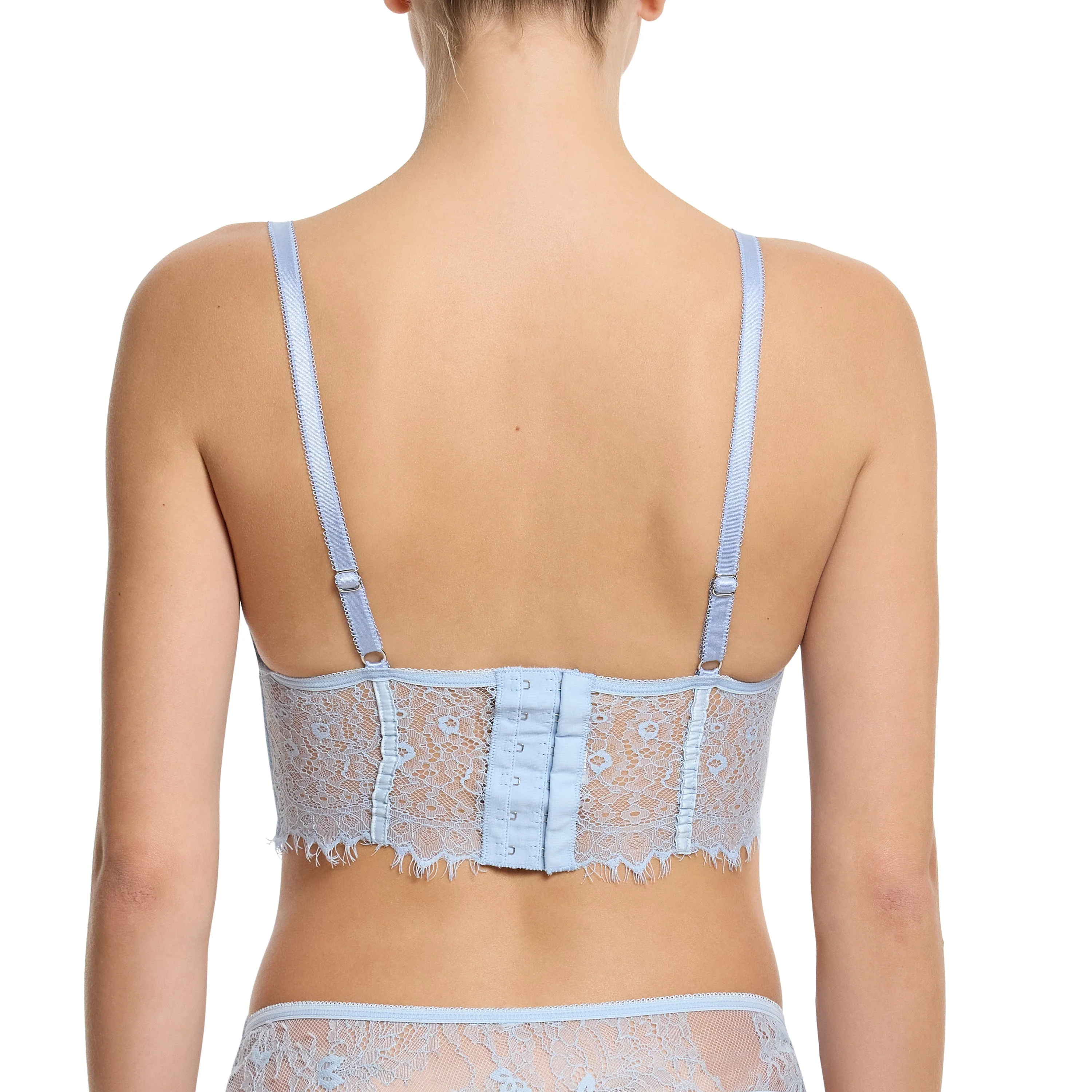 Sheer Seduction Corset | Touch The Sky (Blue) - Image 4