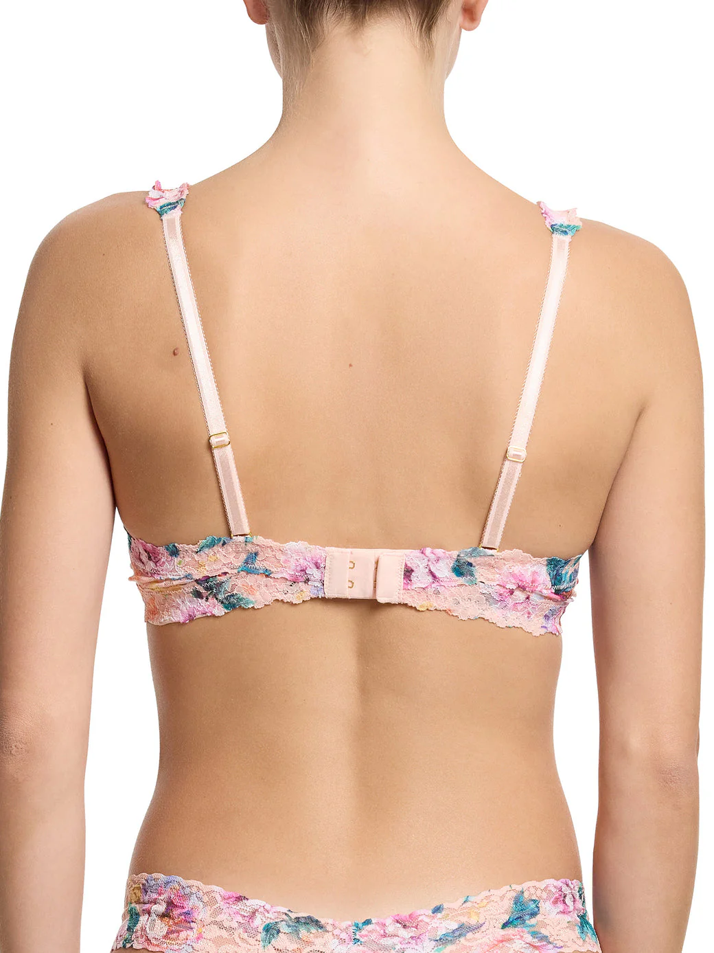 Signature Lace Balconette Bra | Buy Myself Flowers (Peach) - Image 2