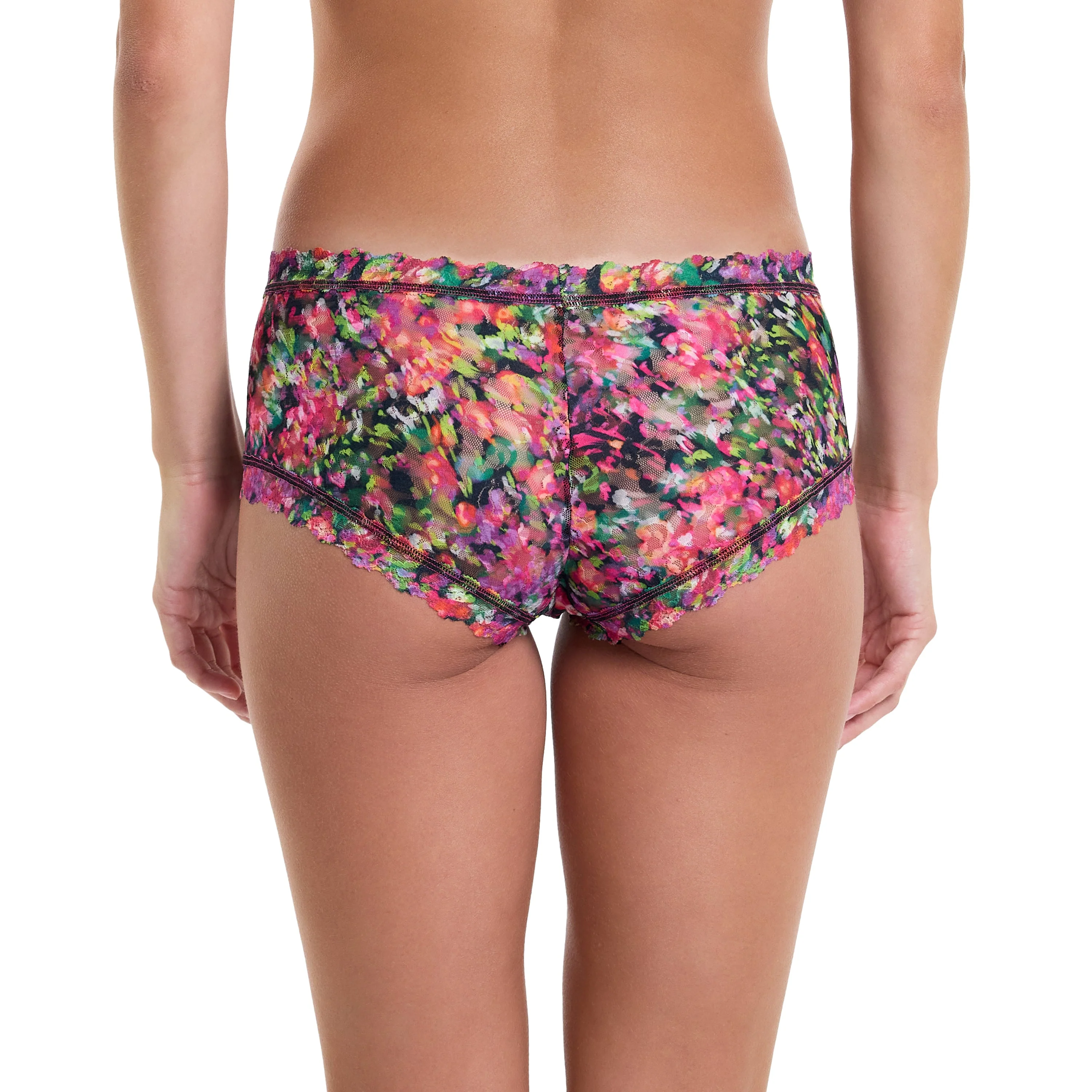 Signature Lace Boyshort | Celebration (Black) - Image 4