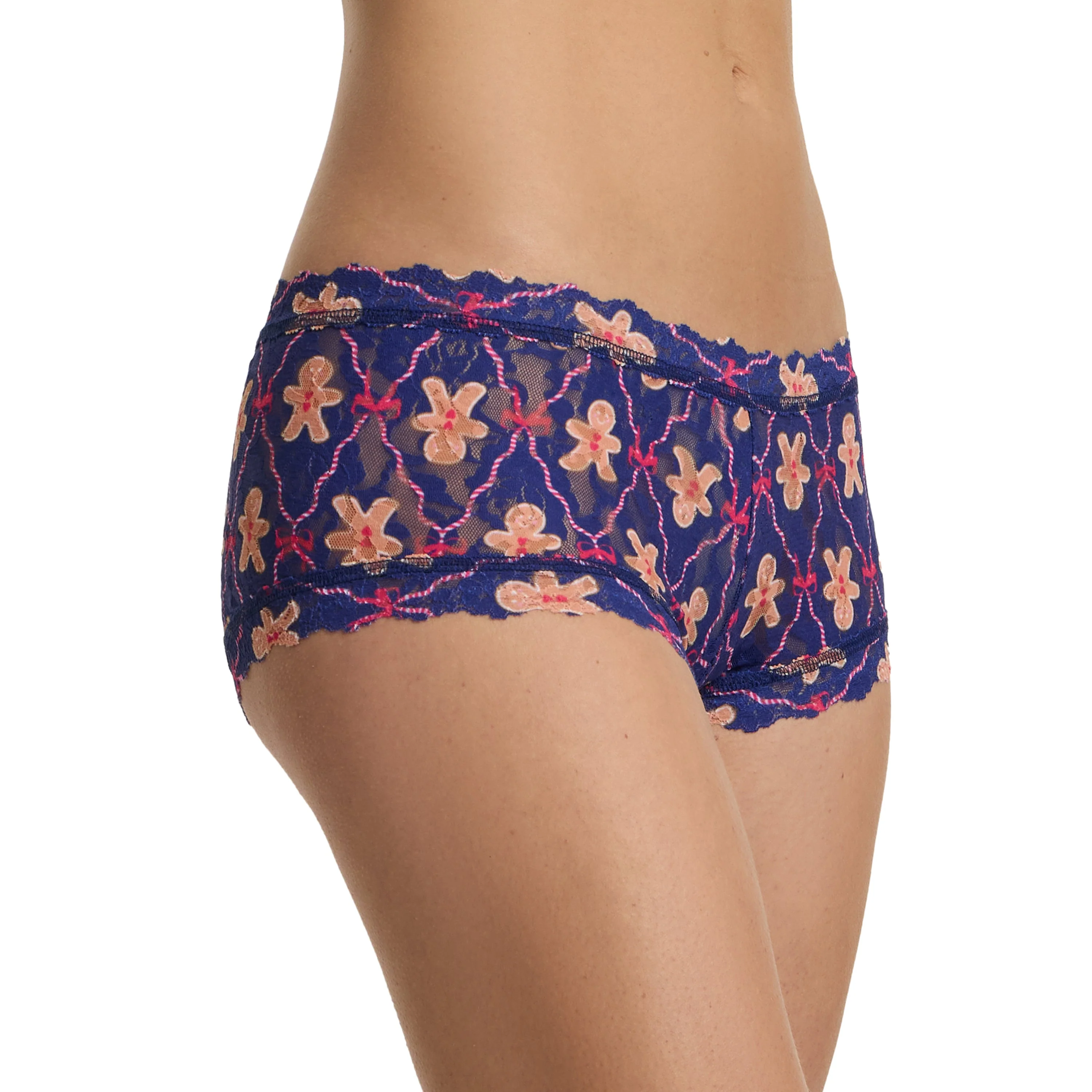 Signature Lace Boyshort | Cookie Cutter (Navy) - Image 3