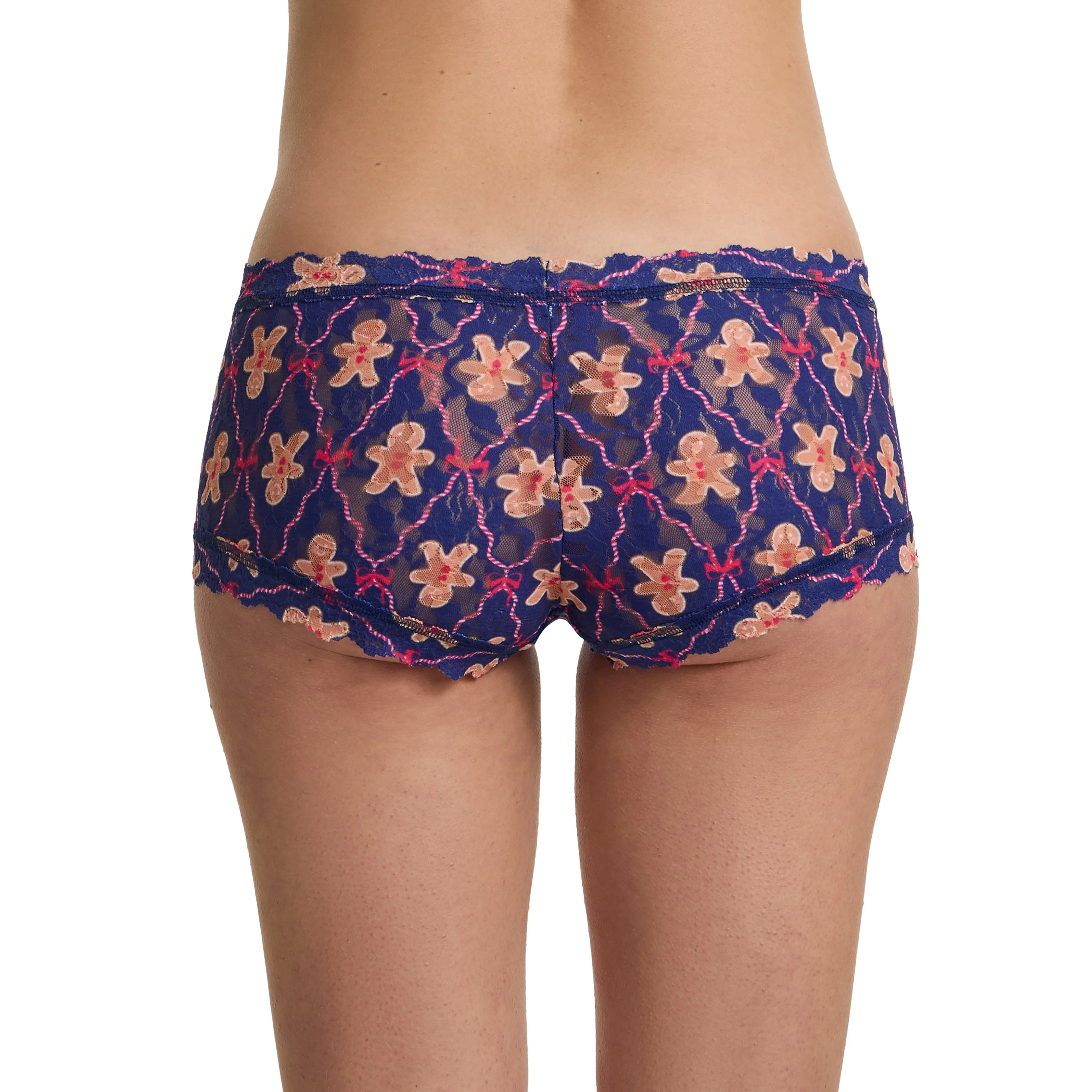 Signature Lace Boyshort | Cookie Cutter (Navy) - Image 5